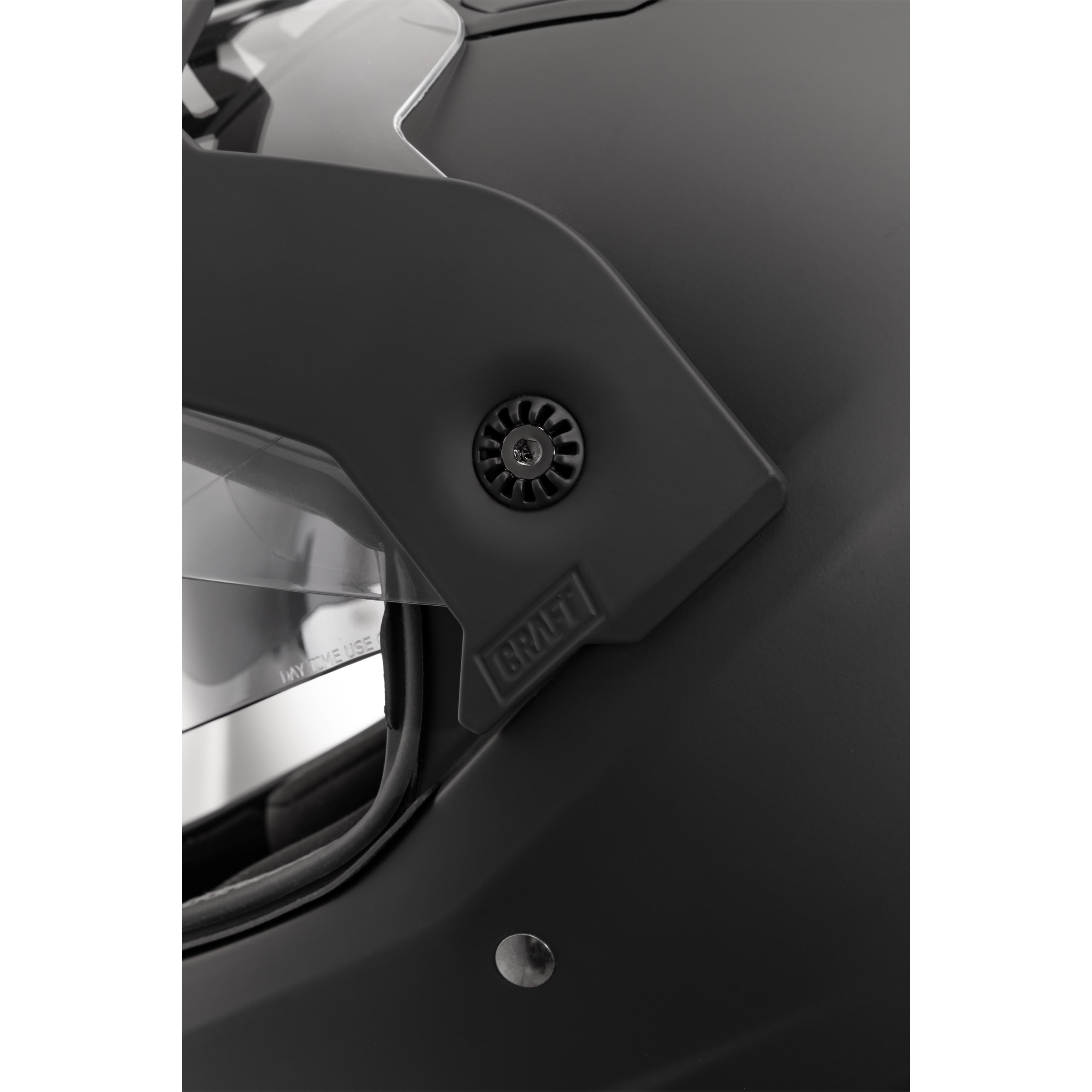 Craft-Fiberglas Endurohelm mattschwarz-4801191999014