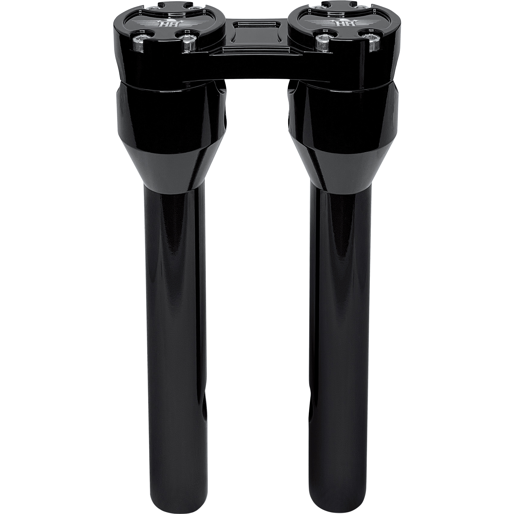 HeinzBikes Clubstyle Straight Risers für 31,75mm/1,25" 30cm/12" schwarz - Motorradteile & Ersatzteile - Anbauteile