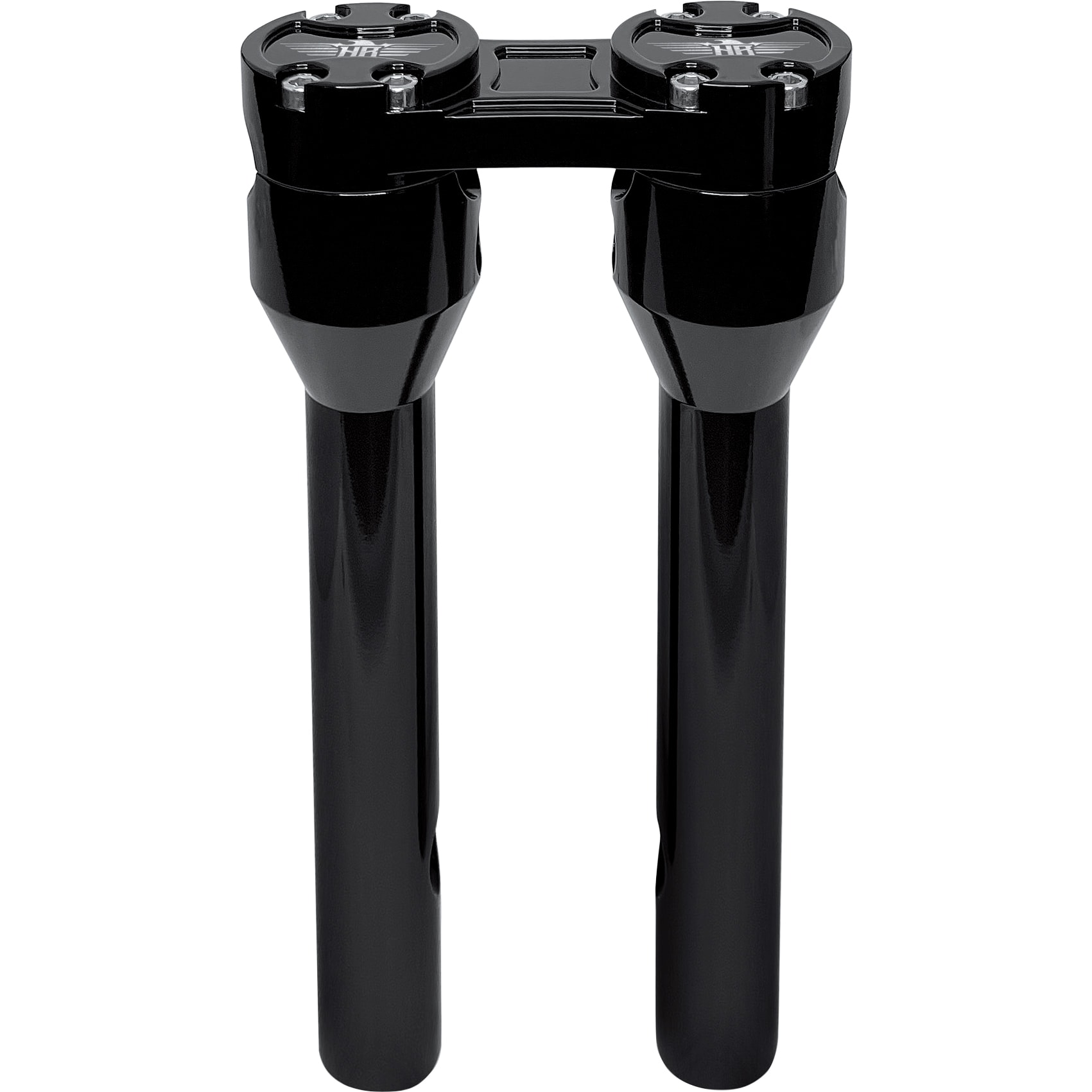 HeinzBikes Clubstyle Straight Risers für 31,75mm/1,25" 30cm/12" schwarz - Motorradteile & Ersatzteile - Anbauteile