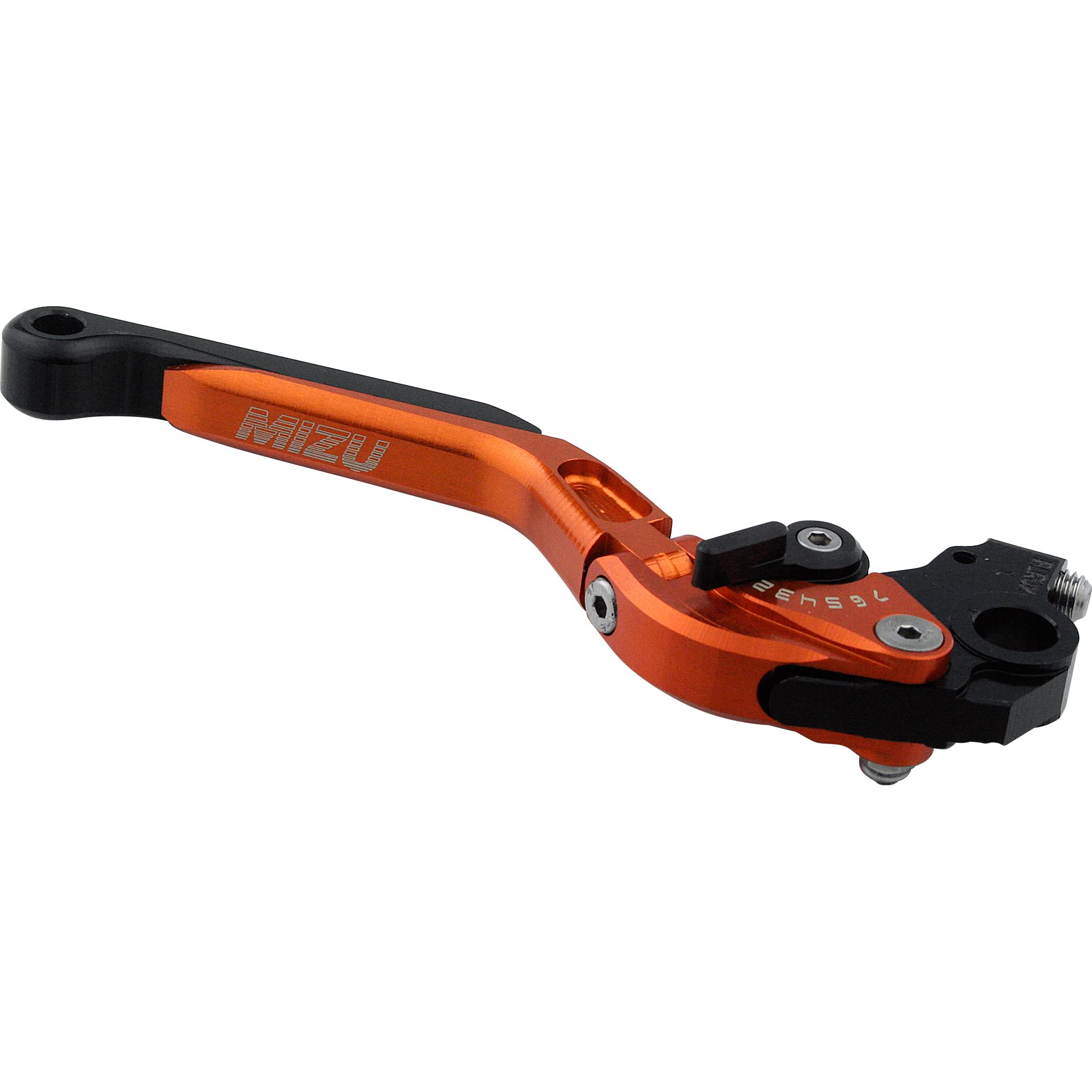 Mizu-Bremshebel einstellbar/klappbar GP Alu BLR02 orange-5688661072000092