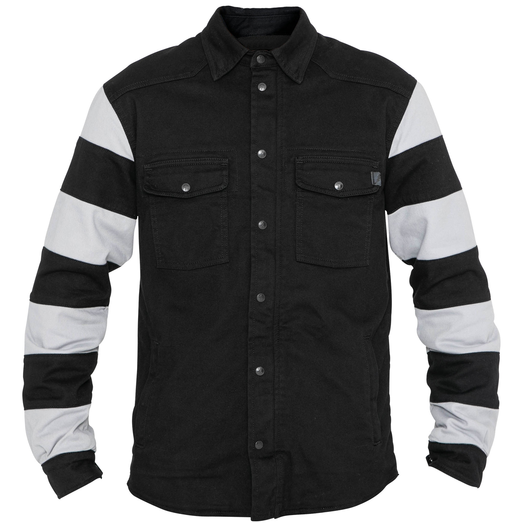 John Doe XTM Prison Motoshirt schwarz/weiß M - Motorradbekleidung - Motorradbekleidung Herren