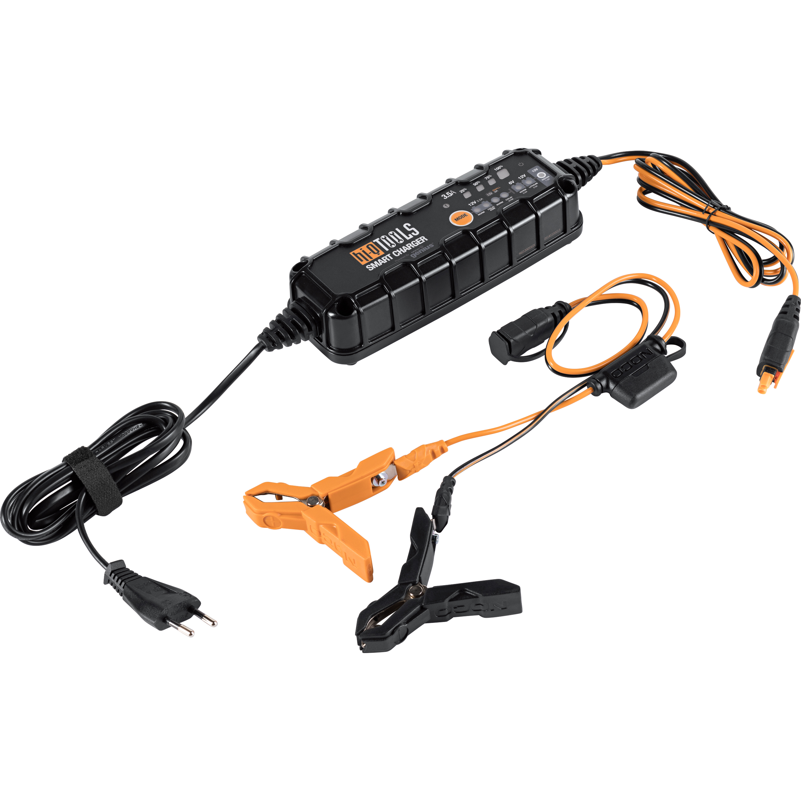 Hi-Q Tools-Batterieladegerät PM3500, 6/12V 3,5A, für Blei-Säure+Lithium-5728021184000912