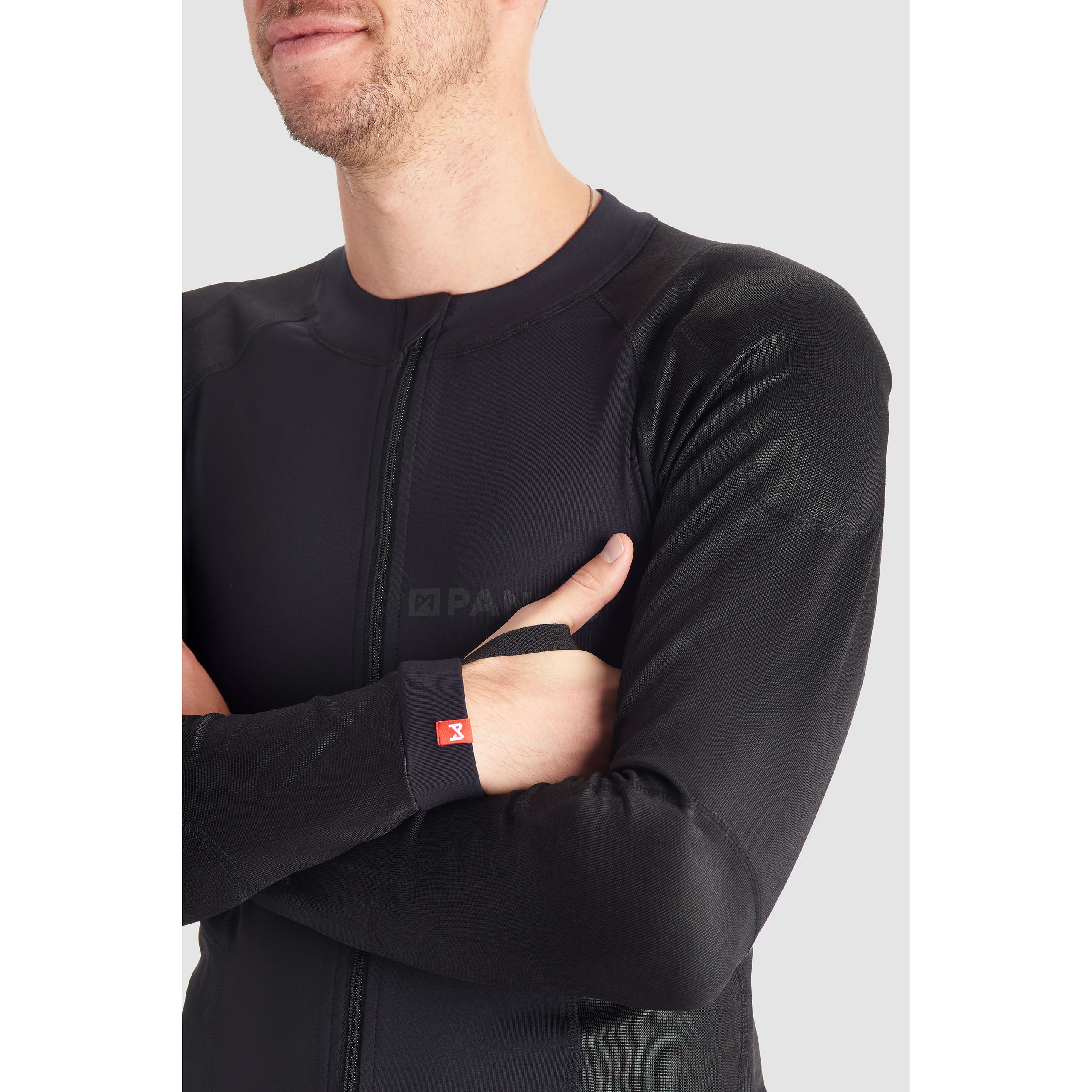 Pando Moto-Shell UH 03 Gepanzertes Motorrad-Baselayer Shirt-0002121002001009