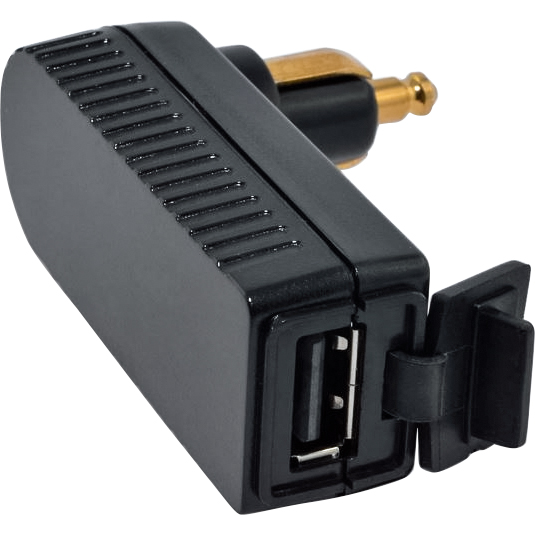 Baas Bikeparts-USB Winkeladapter 2A für DIN-Steckdose Ø12mm USB4-5703061023000580