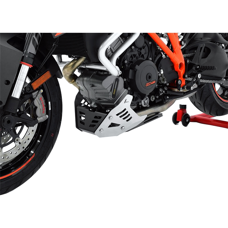 Zieger Motorschutz Alu silber für KTM 1290 Super Duke GT 2016-2021 - Motorradteile & Ersatzteile - Verkleidungen & Abdeckungen