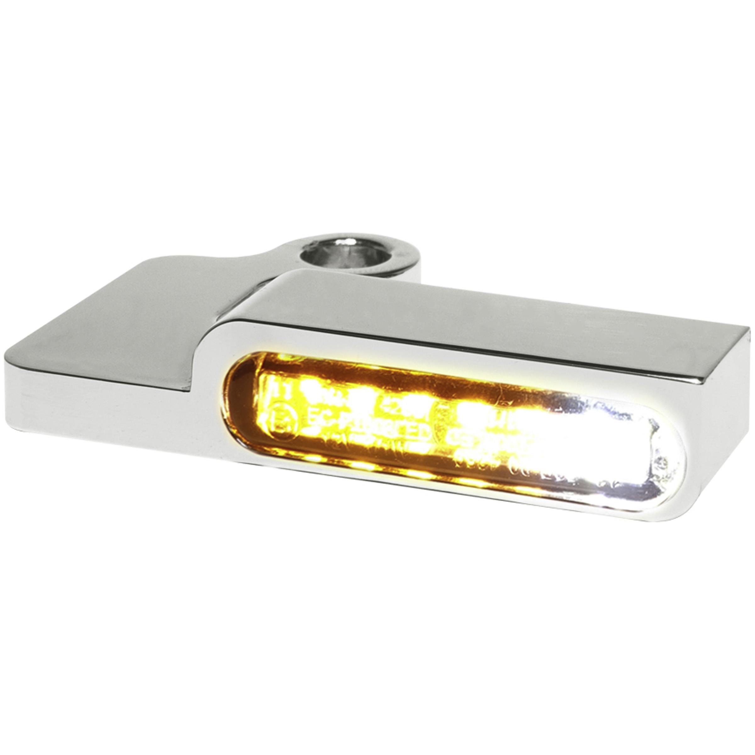 HeinzBikes LED Alu Blinker/Positionspaar für Sportster 1996-2013 chrom - Motorradteile & Ersatzteile - Beleuchtung
