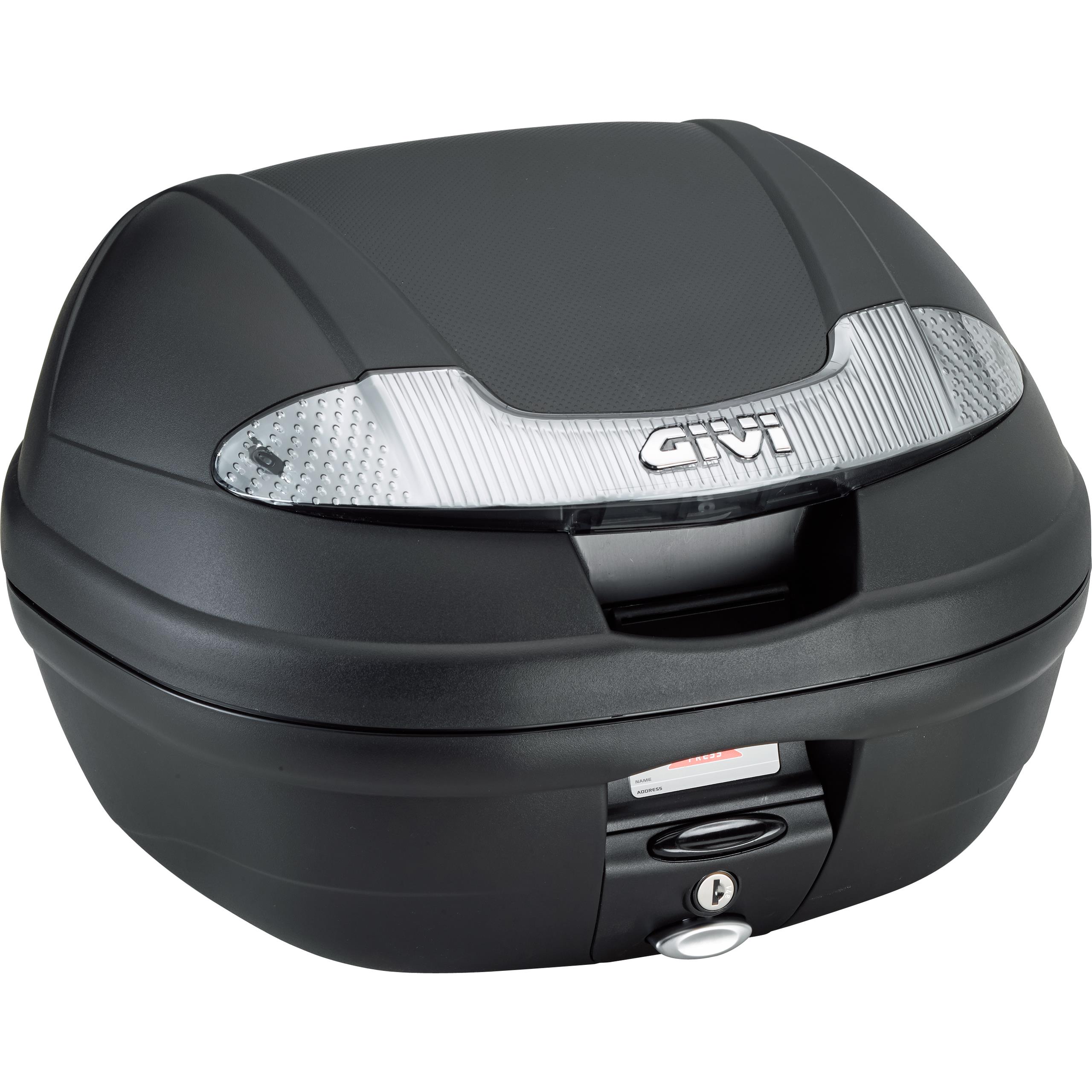 Givi-Monolock® Topcase Vision E340NT Tech schwarz/klar 34 Liter-5527991189001042