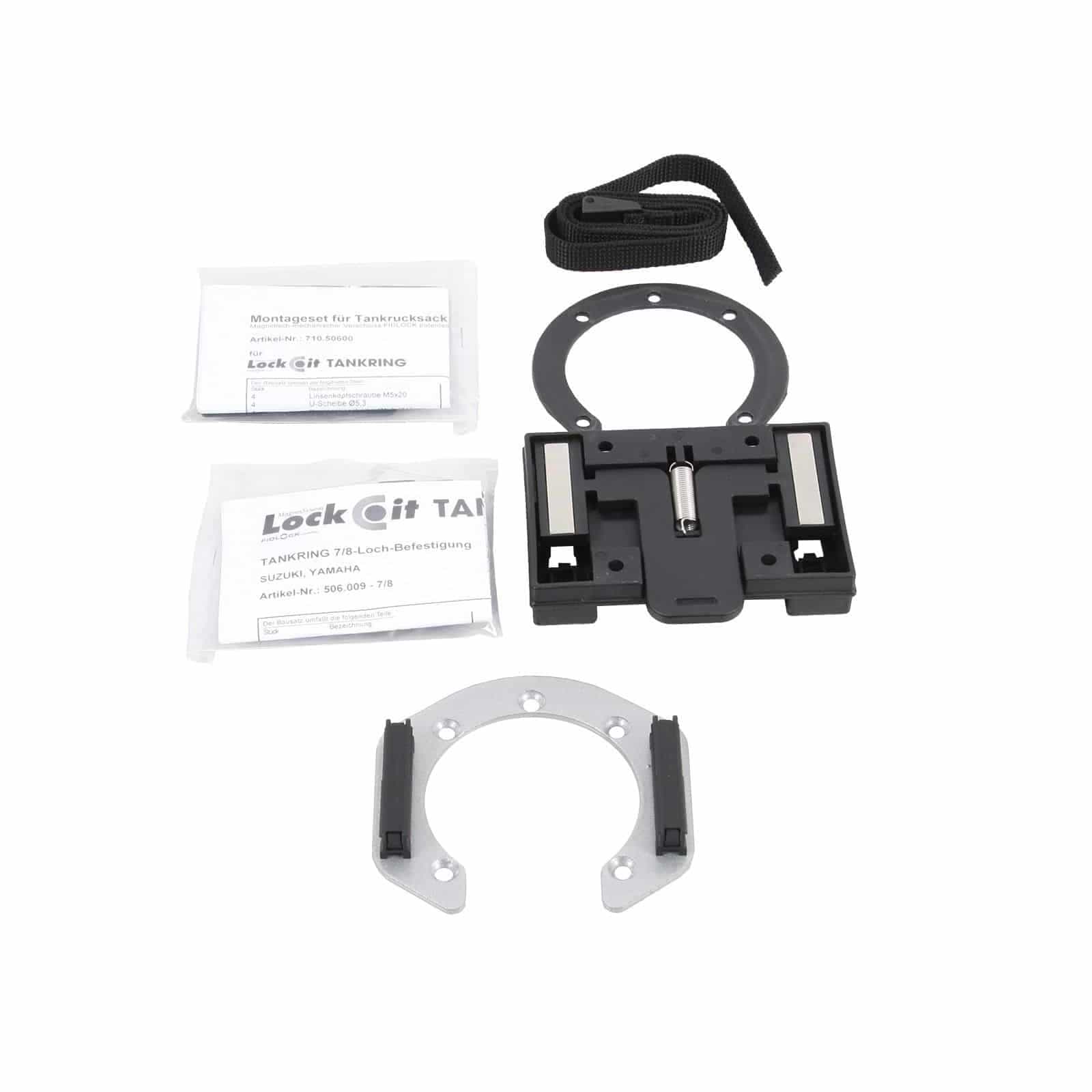 Hepco & Becker Lock-it Tankring Basic für Kawasaki KLV 1000 - Motorradzubehör - Motorradgepäck