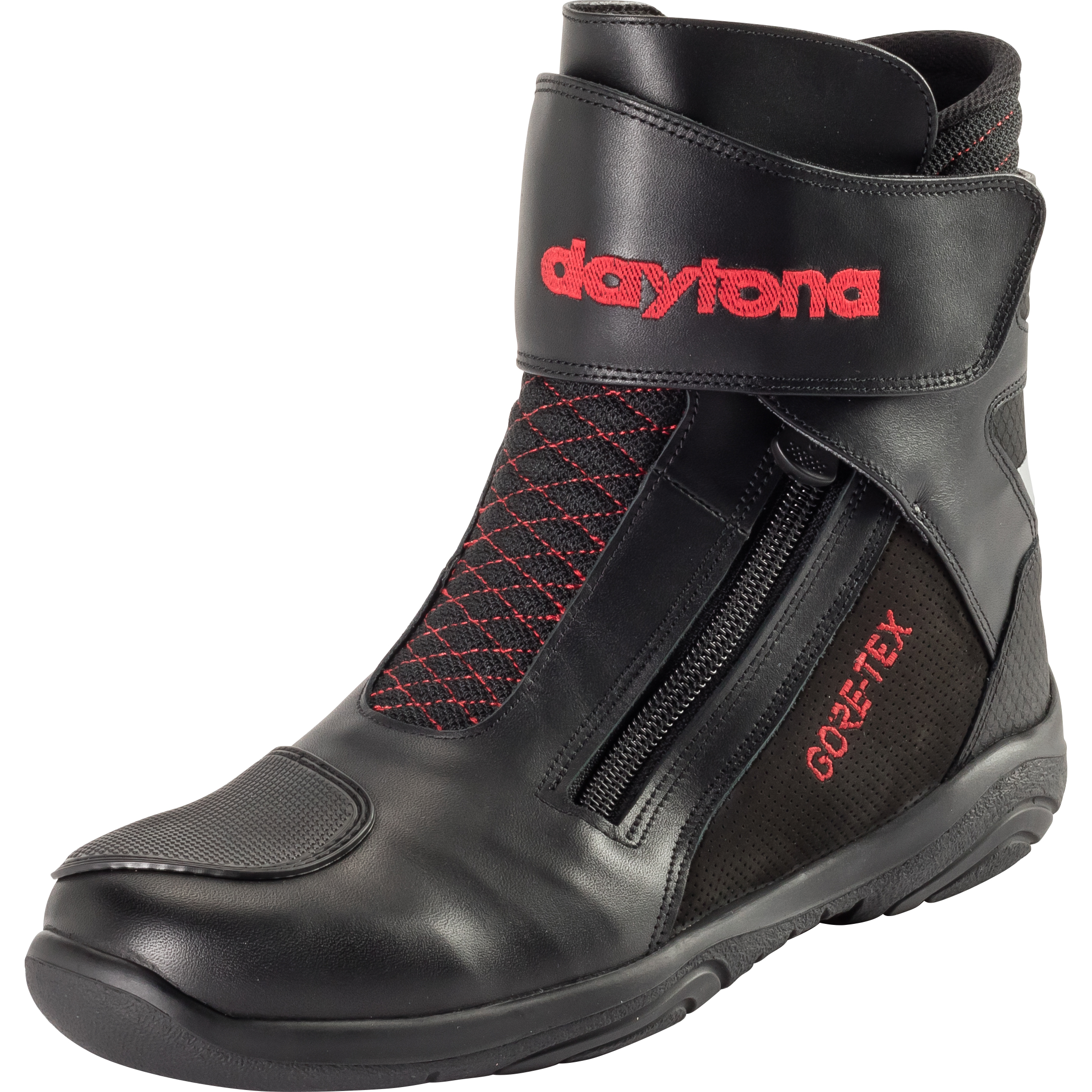 Daytona Boots Arrow Vent GTX Short Motorcycle Boots, Black