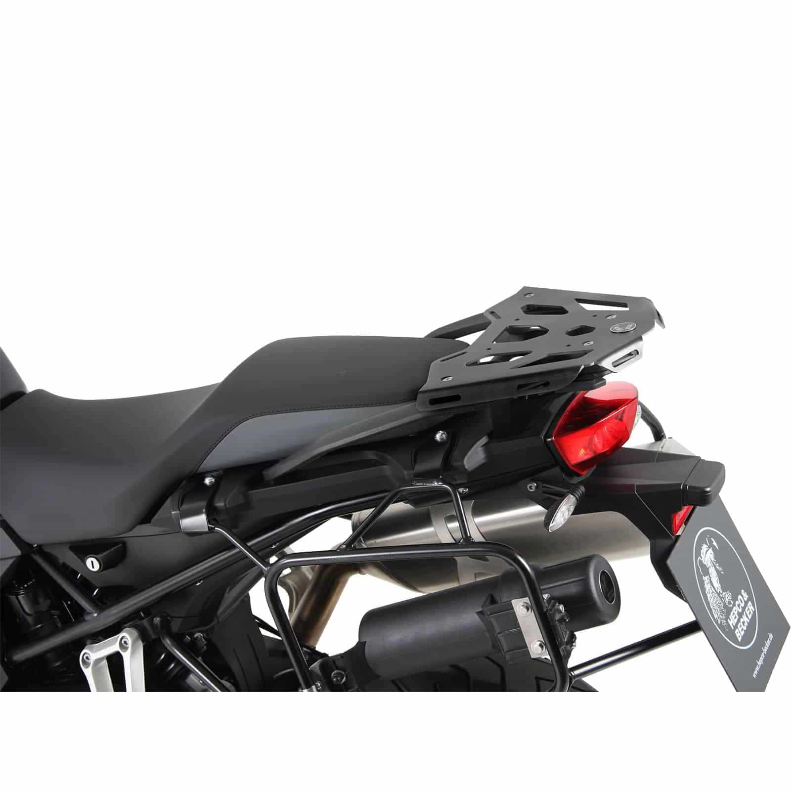 Hepco & Becker Gepäckbrücke Minirack schwarz für F 800 GS 2024- mit OEM-Kun - Motorradzubehör - Motorradgepäck