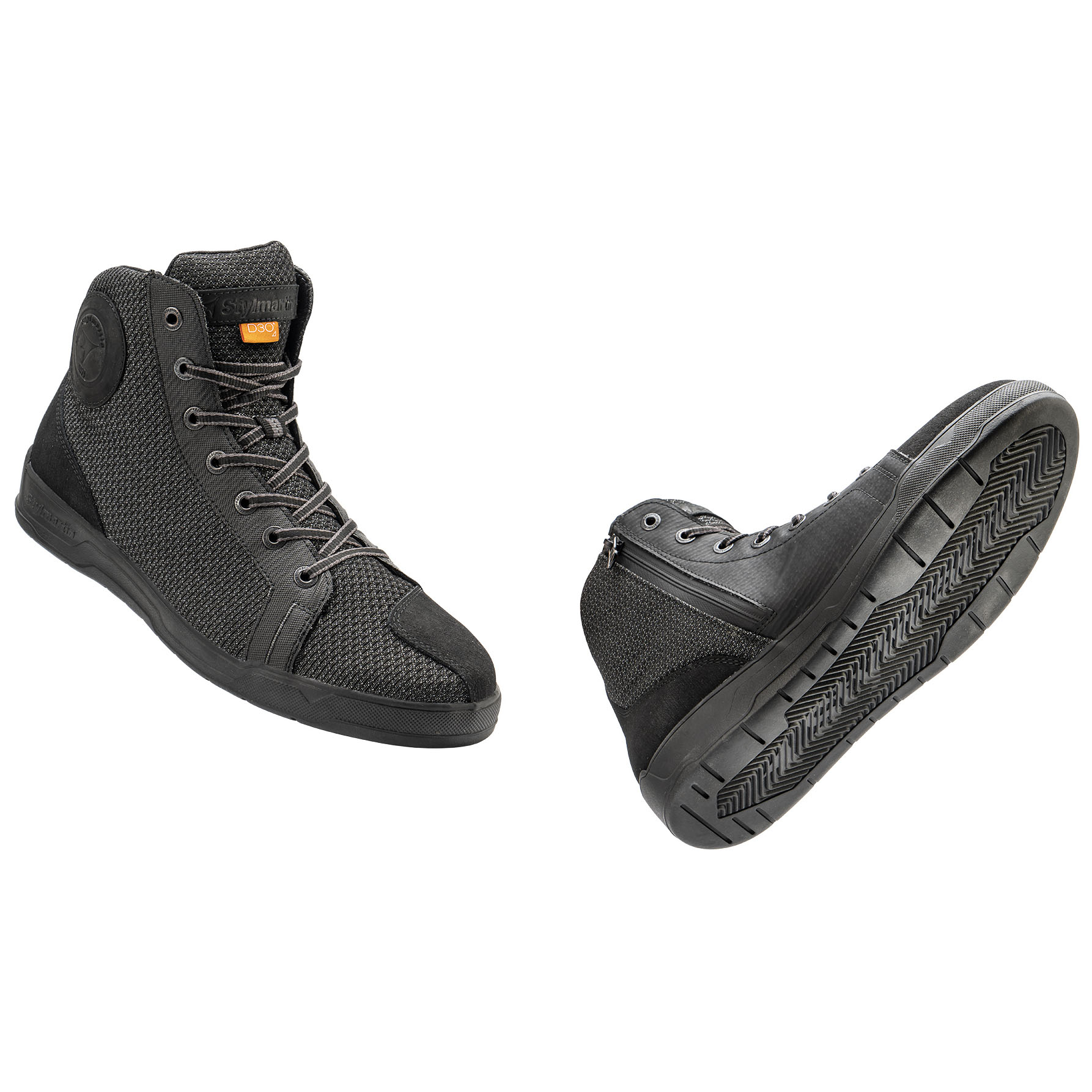 Stylmartin-Tank WP Motorradsneaker anthrazit 43-0001856999010743