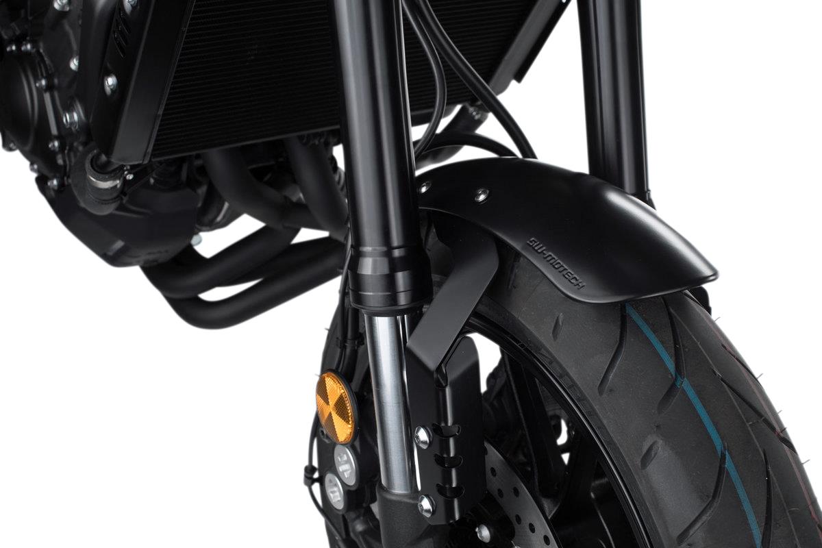 SW-MOTECH Aluminium Kotflügel vorne für XSR 900/MT-09/Tracer schwarz - Motorradteile & Ersatzteile - Verkleidungen & Abdeckungen