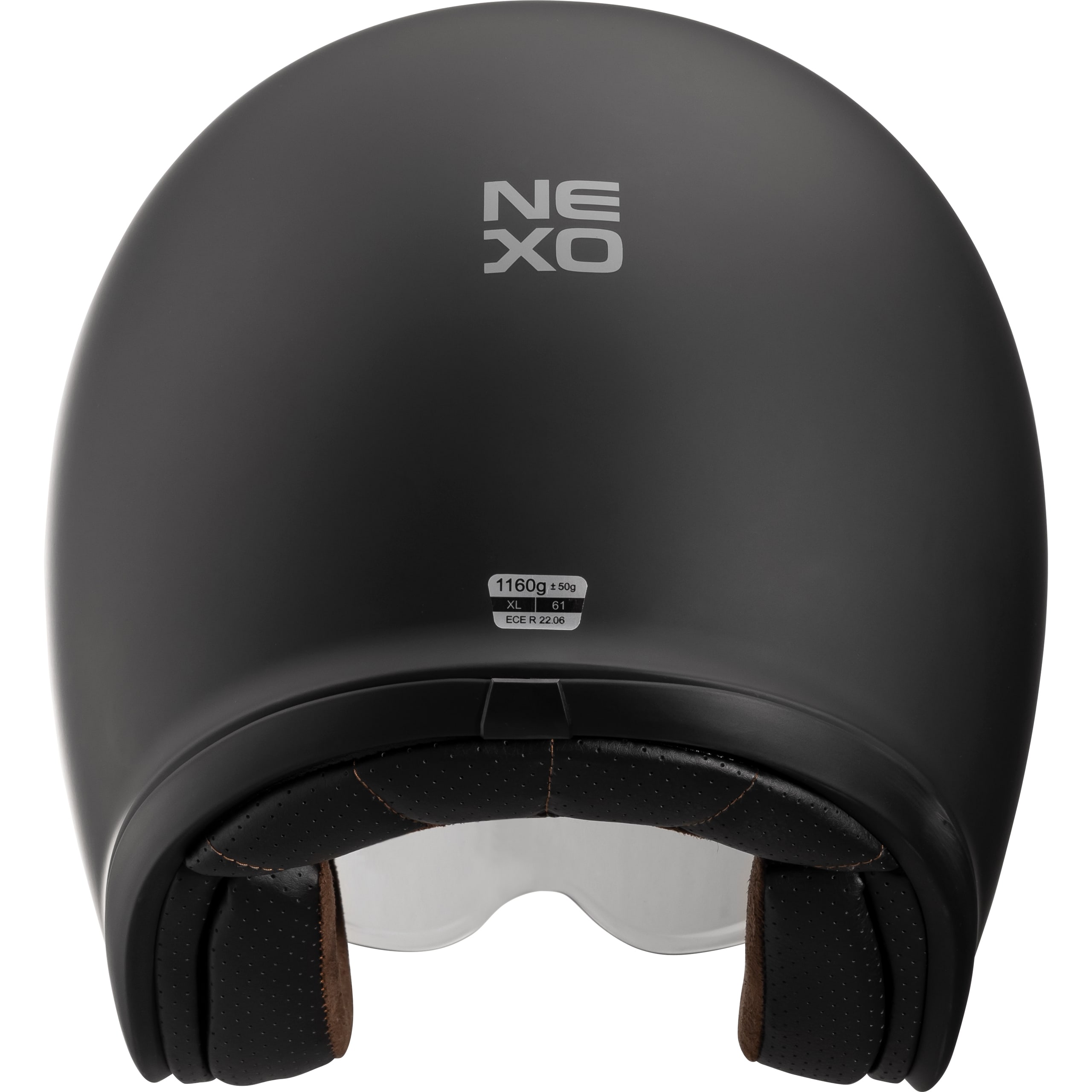 Nexo-Jethelm Urban Style II mattschwarz-4905601999014