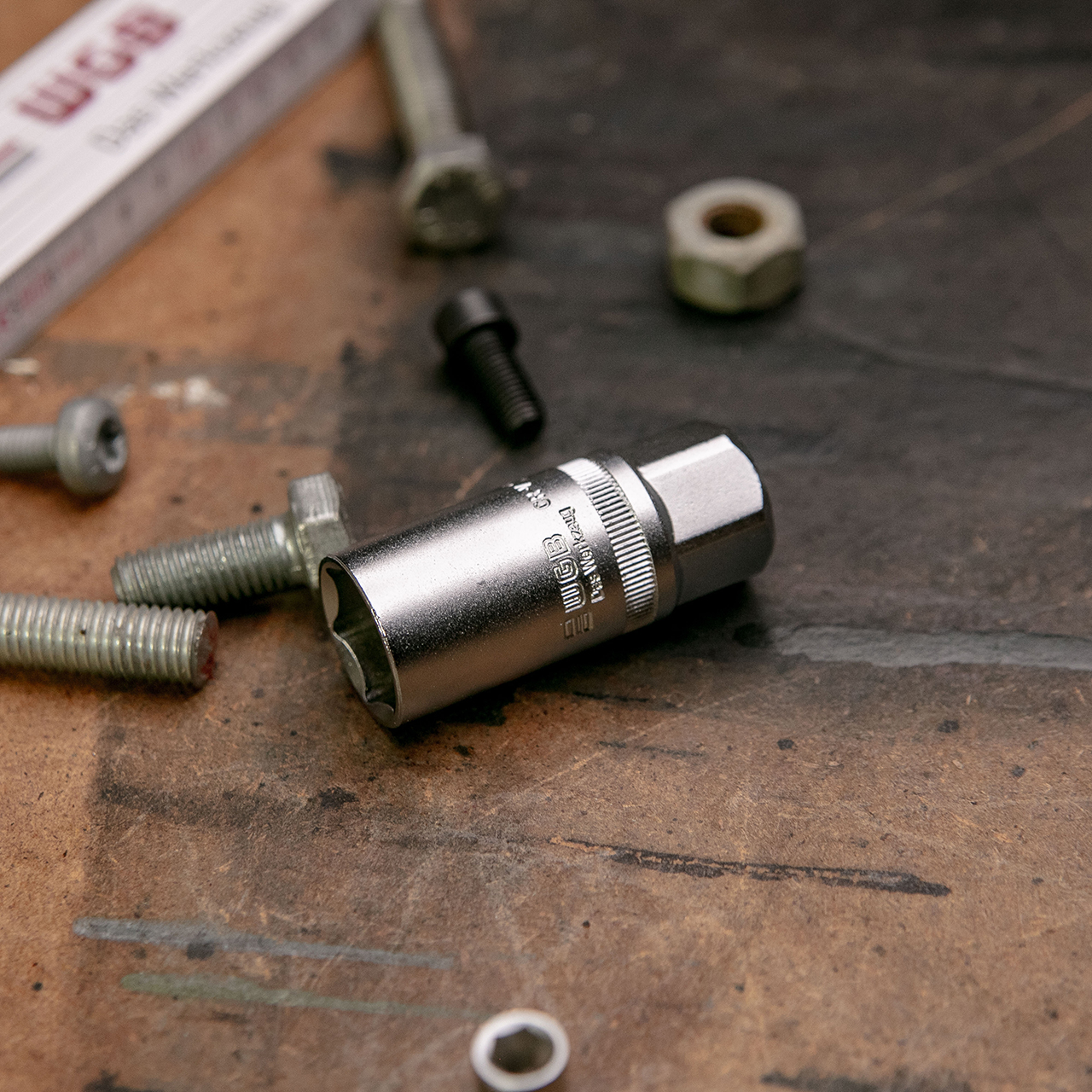 WGB-Zündkerzen-Einsatz für 3/8", 22/56mm für SW 16mm-5752621001000221