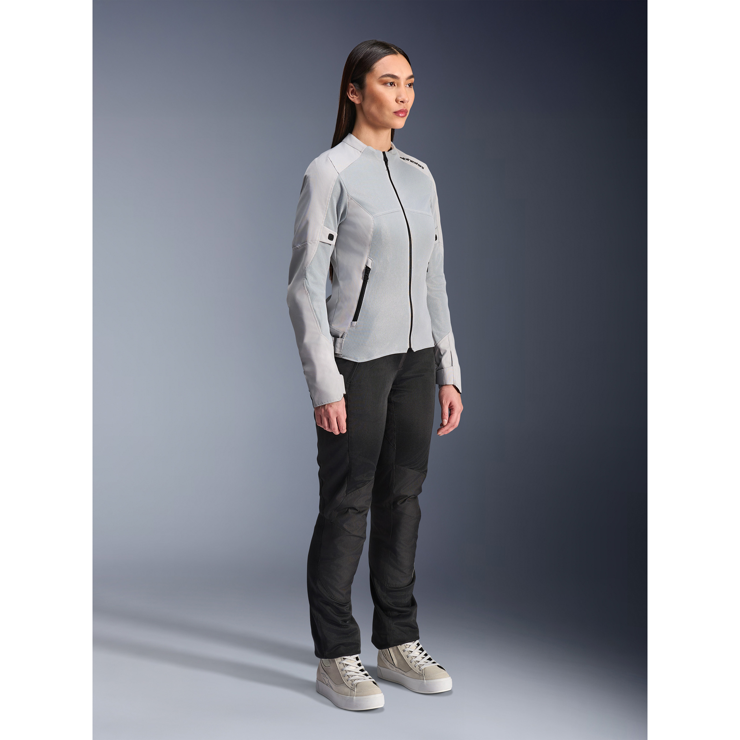 Alpinestars-Stella C-1 Air Damen Jacke silber XL-0002134999016011