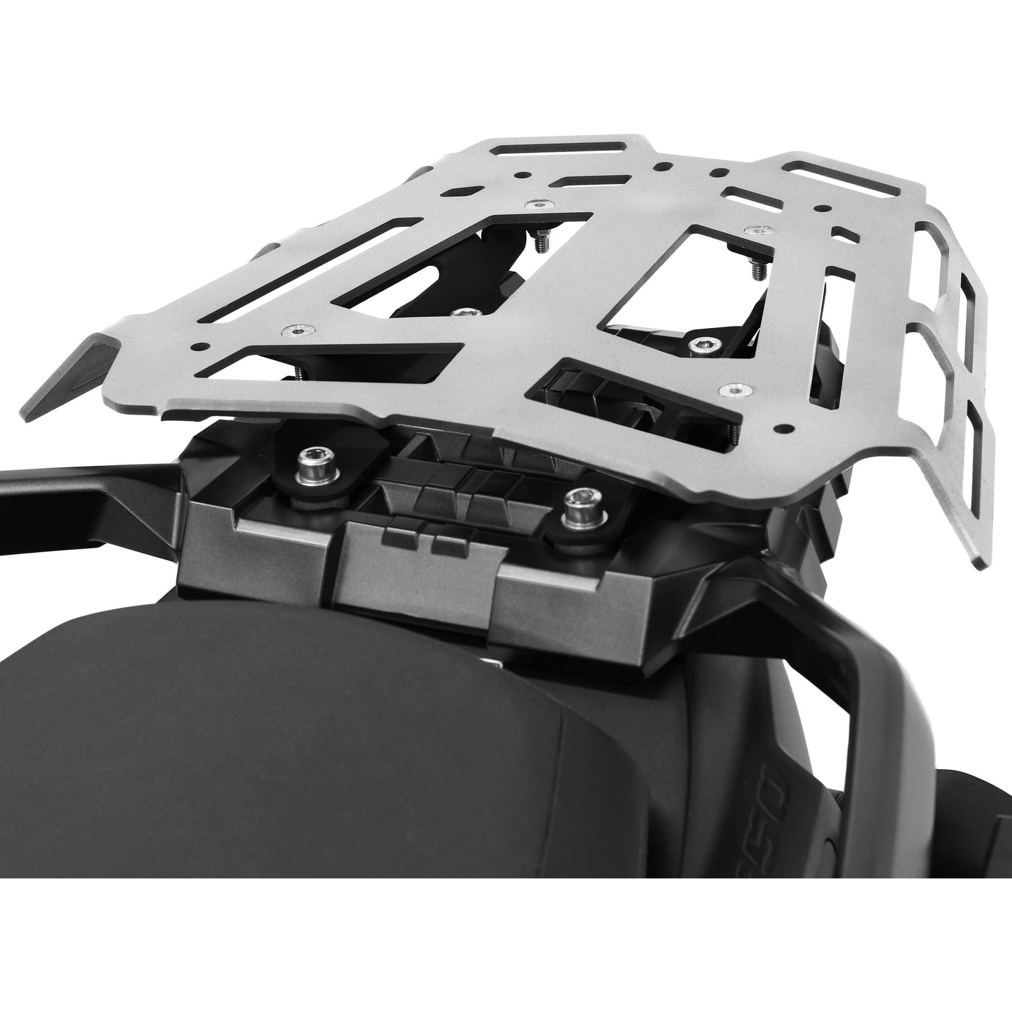 Zieger Gepäckbrücke Alu silber für Suzuki DL 650 V-Strom 2016- - Motorradzubehör - Motorradgepäck