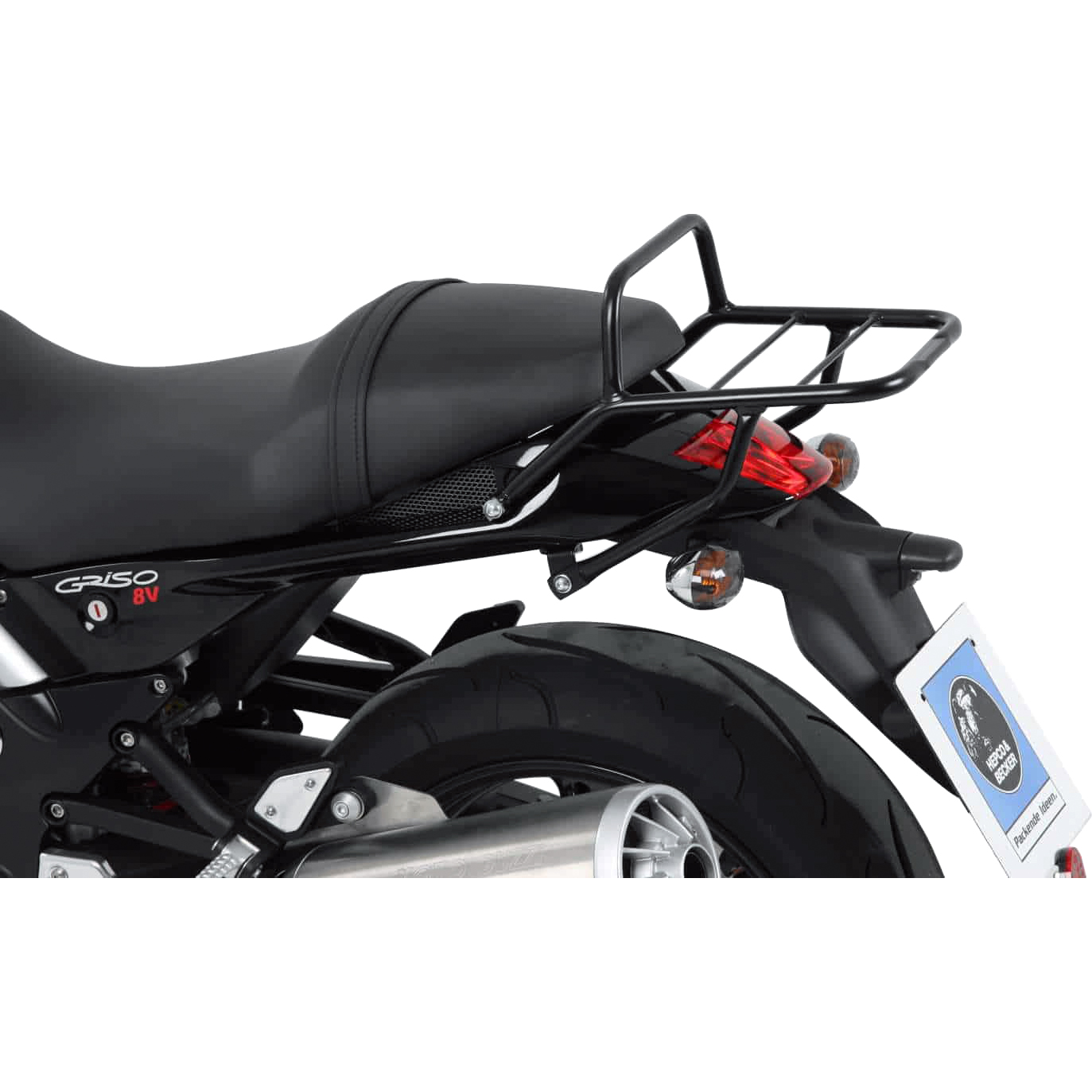 Hepco & Becker Rohrgepäckbrücke TC schwarz für Moto Guzzi Griso 850/1100/12 - Motorradzubehör - Motorradgepäck