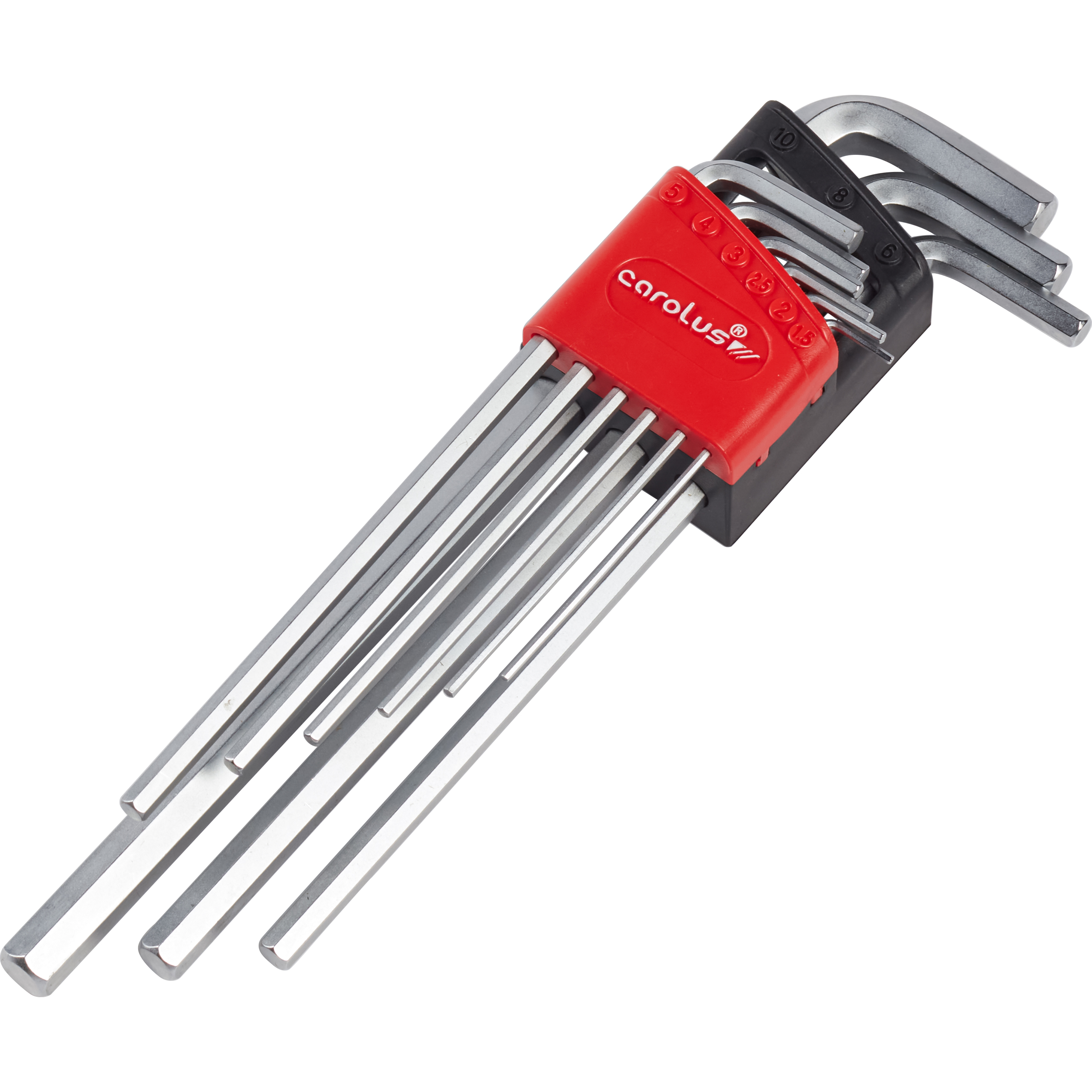 carolus by Gedore-Winkelschraubendreher Satz Innensechskant 9-teilig 1,5-10mm-5742271135000030