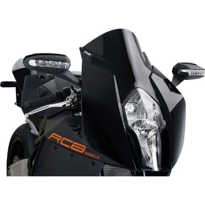 Puig Z-Racingscheibe schwarz für KTM 1190 RC8 /R 2008-2015 - Motorradteile & Ersatzteile - Verkleidungen & Abdeckungen