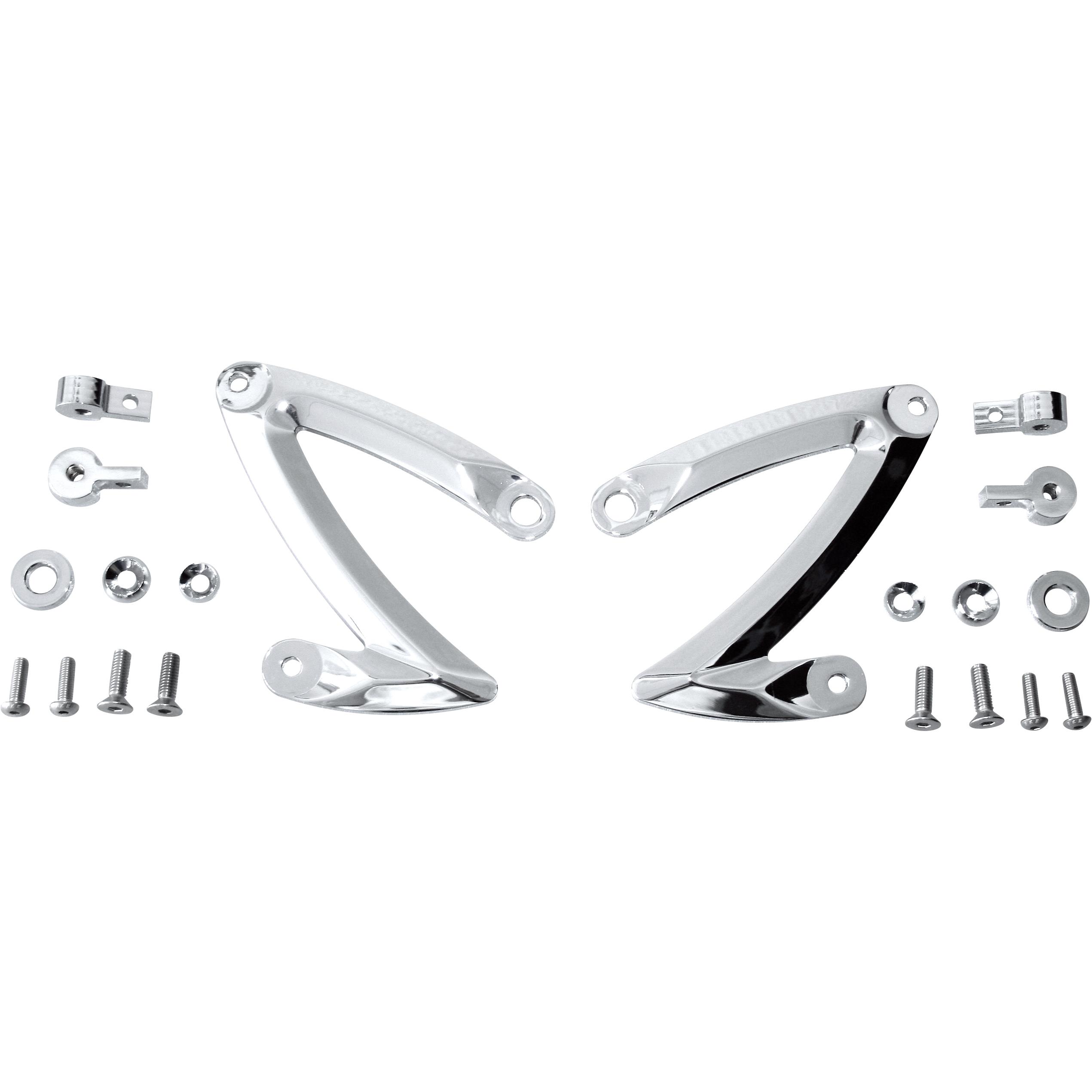 Highsider-Z-Style Lampenhalter Alu ohne Schellen chrom-5697871000005099