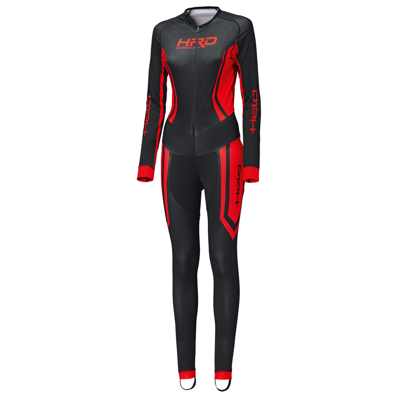 Held Race Skin Pro women's base layer 1-piece black/red