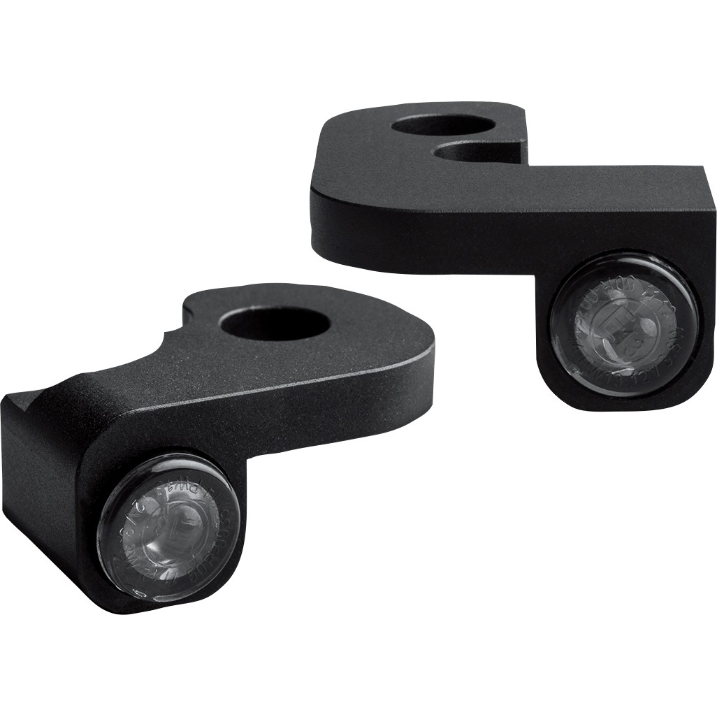 HeinzBikes LED Armaturenblinkerpaar Nano für Touring 1990-2008 schwarz - Motorradteile & Ersatzteile - Beleuchtung