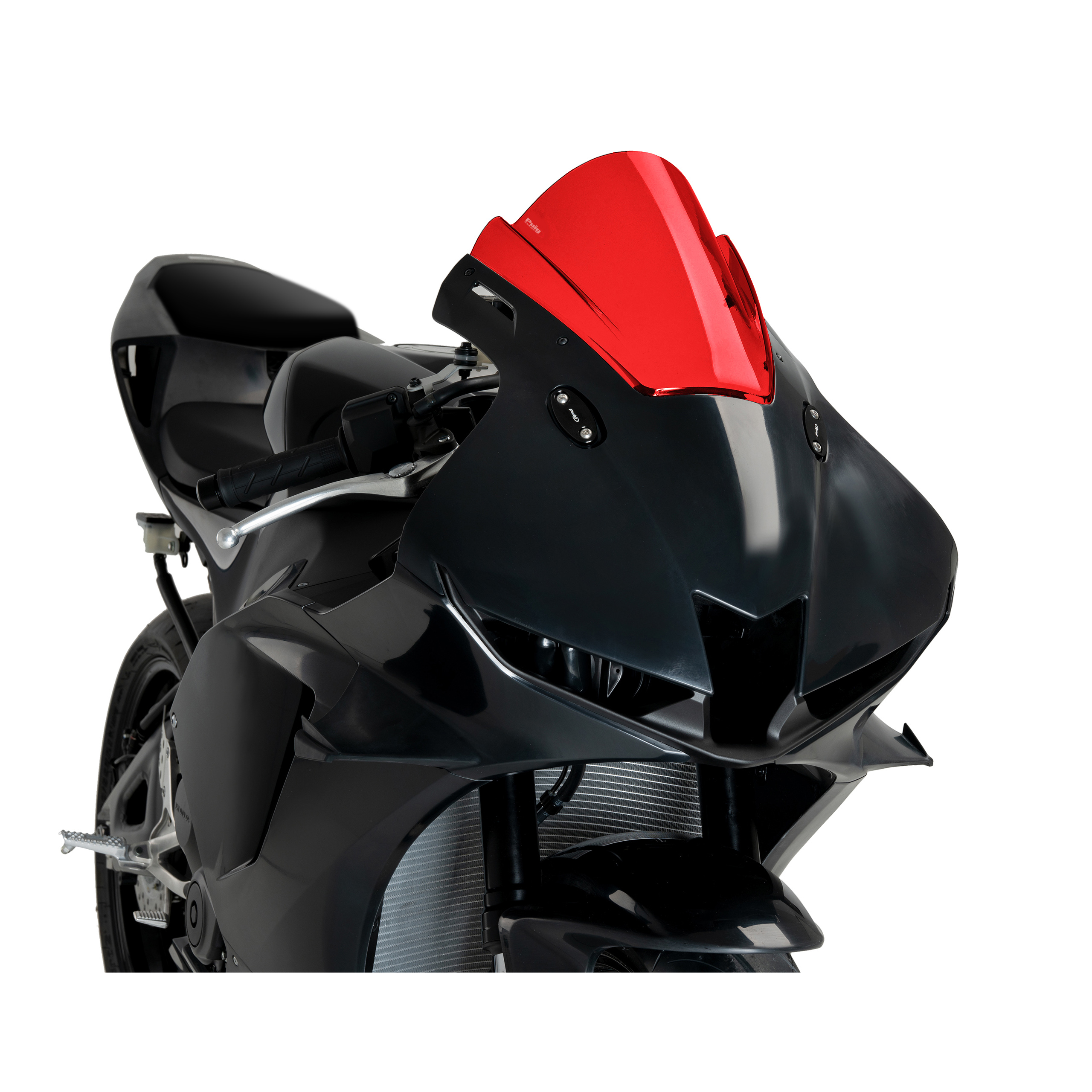 Puig Z-Racing Scheibe rot für Honda CBR 600 RR 2024- - Motorradteile & Ersatzteile - Verkleidungen & Abdeckungen