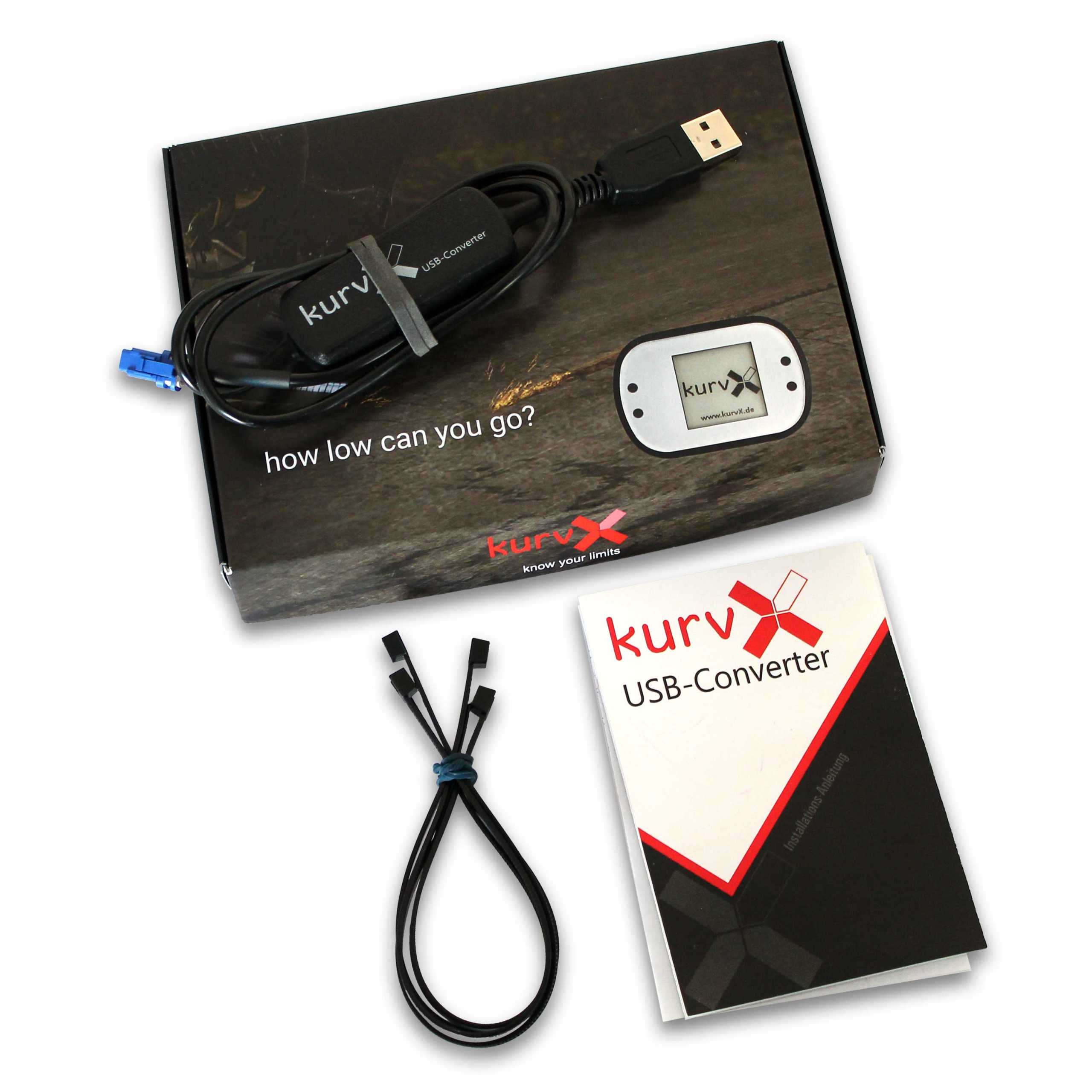 kurvX set adattatore allenatore curve USB-A