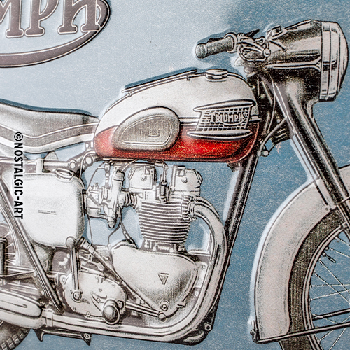 Nostalgic-Art-Blechschild 20 x 30 cm Triumph - Bonneville-5743031207000202