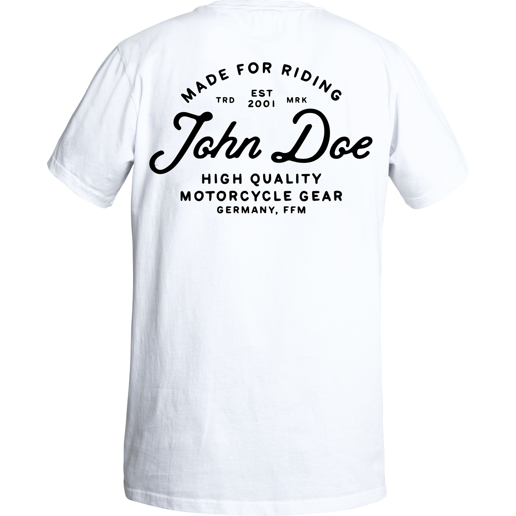 John Doe-T-Shirt JD Lettering weiß XXL-8021111999004012