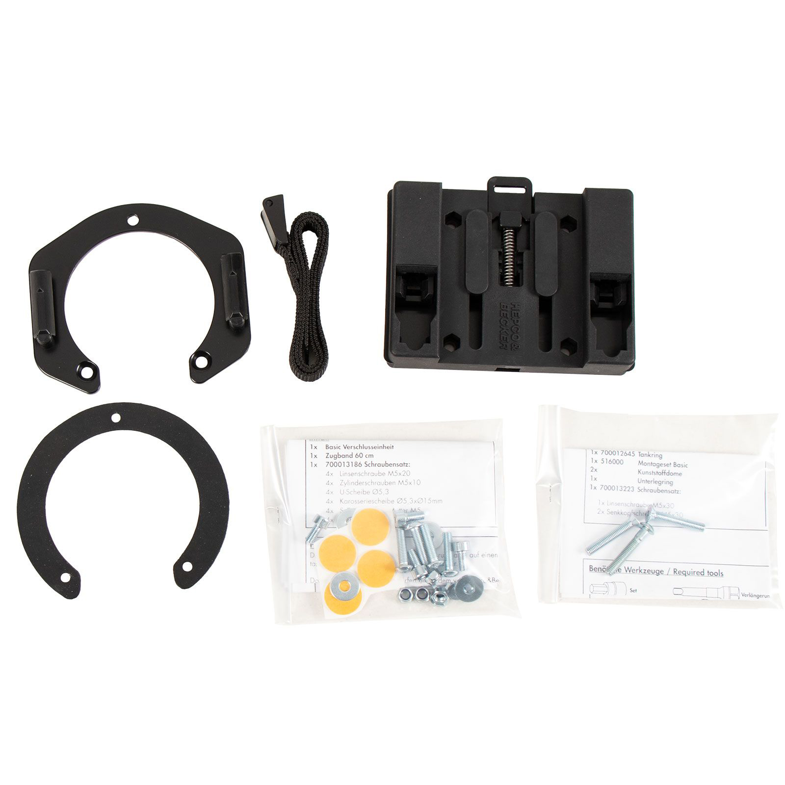 Hepco & Becker Lock-it Tankring Basic für Suzuki SV 650 X - Motorradzubehör - Motorradgepäck