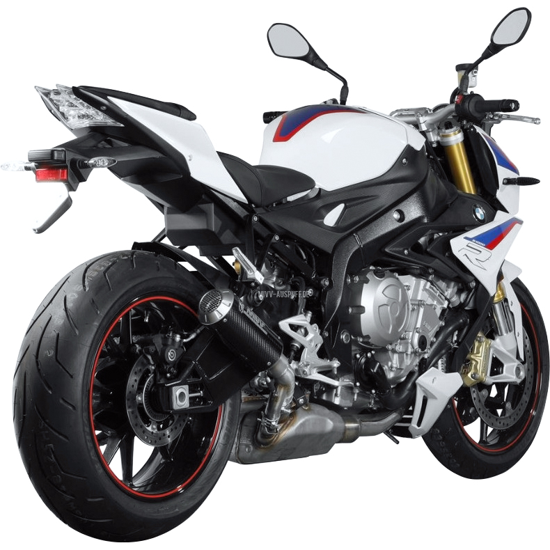 MIVV MK3 Auspuff B.030.LM3C Carbon für BMW S 1000 R 2017-2020 - Motorradteile & Ersatzteile - Auspuff
