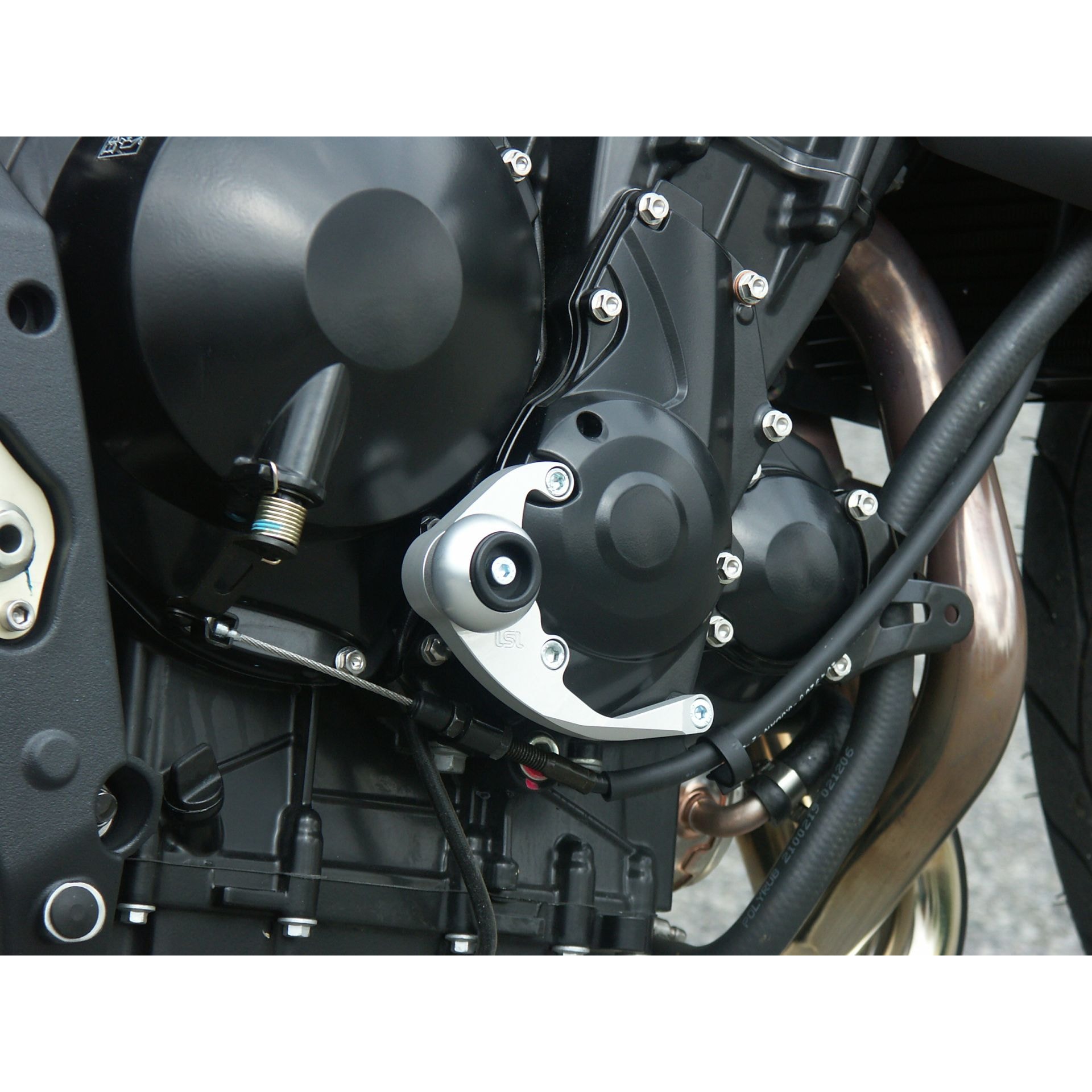 LSL Sturzpad Crash Ball Kupplung silber für Triumph 675 - Motorradteile & Ersatzteile - Anbauteile