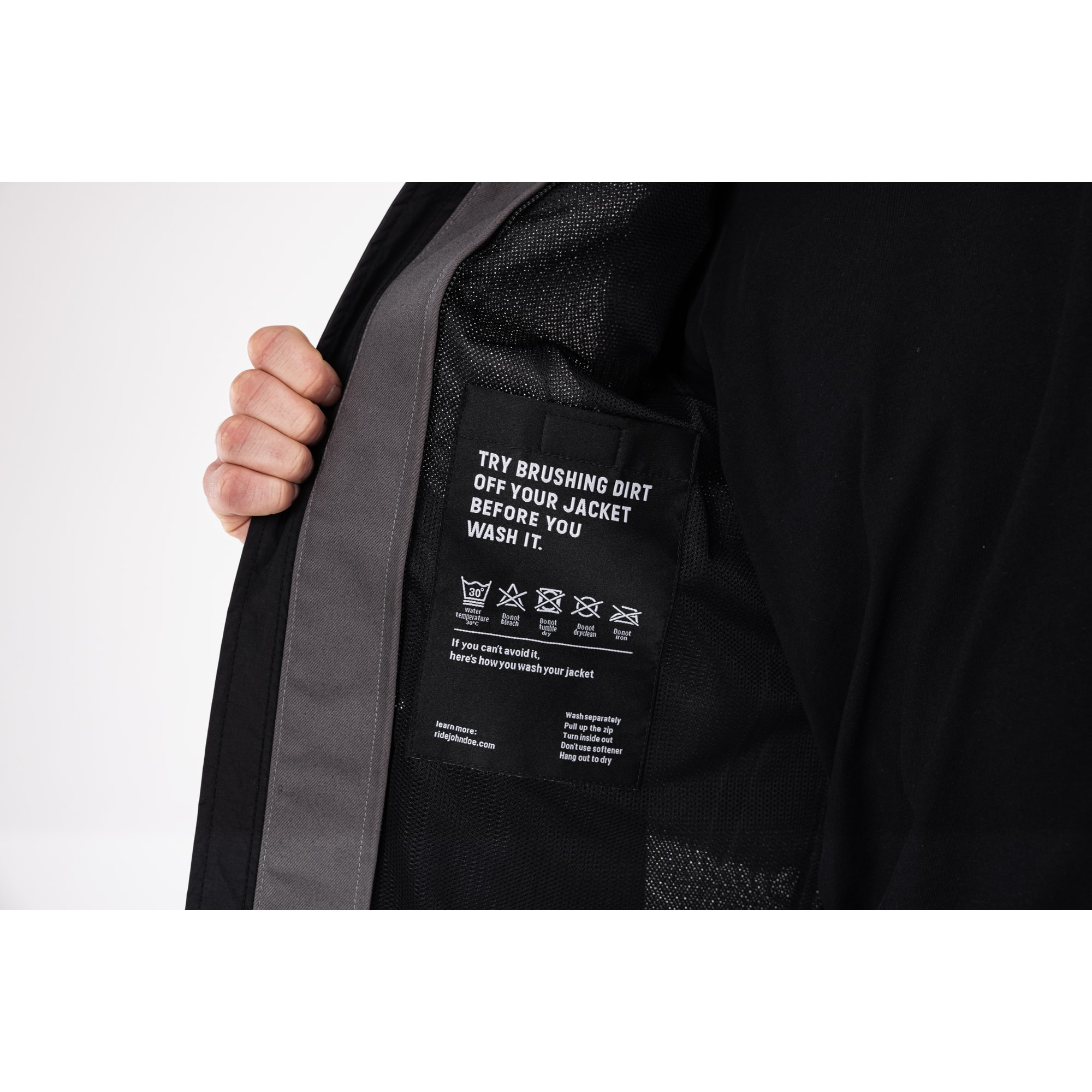 John Doe-Aero Mesh Jacke grau 3XL-0000463005007013