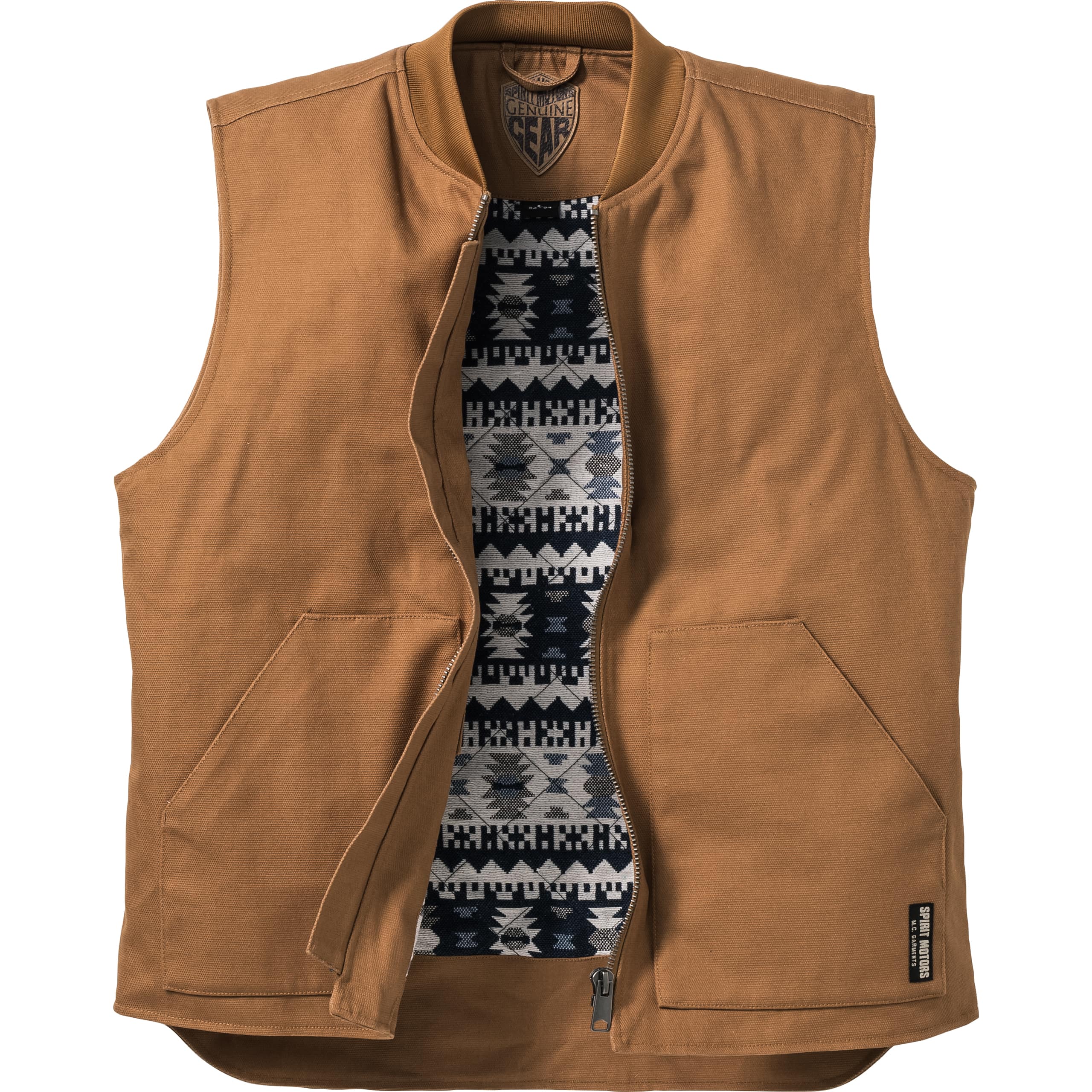 Spirit Motors-Canvas Weste 1.0 beige M-8019571999013009