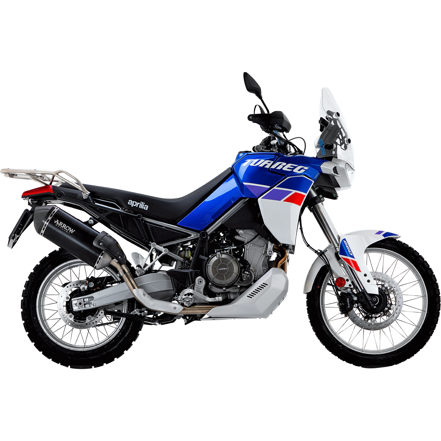 Arrow Exhaust Auspuff Sonora 72511SKN schwarz/Carbon f.V-Strom 800 DE WEM0