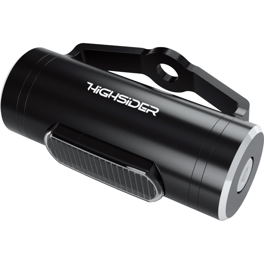 Highsider-LED Alu Rücklicht CONERO T1 schwarz, getöntes Glas-5710821029001450
