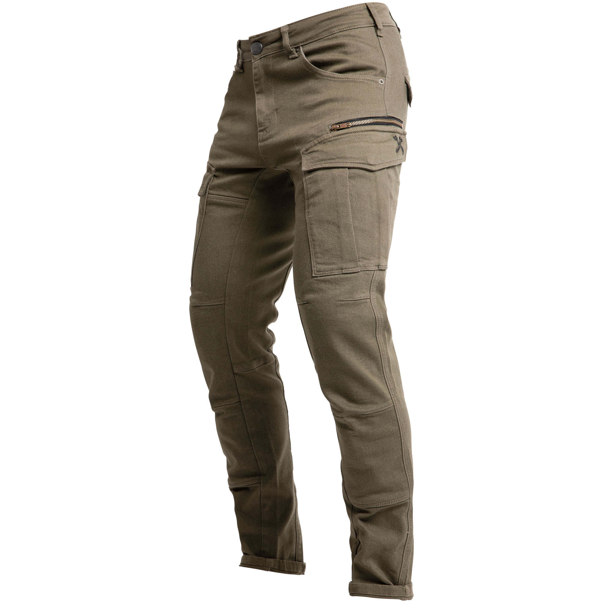 John Doe-Defender Mono Cargo Motorradhose olive 26/32-2100011999026234