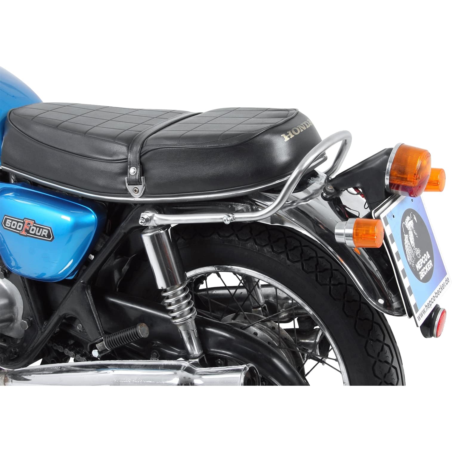 Hepco & Becker Soziushaltegriff/Reling chrom für CB 500 Four 1971-1978 - Motorradteile & Ersatzteile - Lenker, Griffe & Hebel