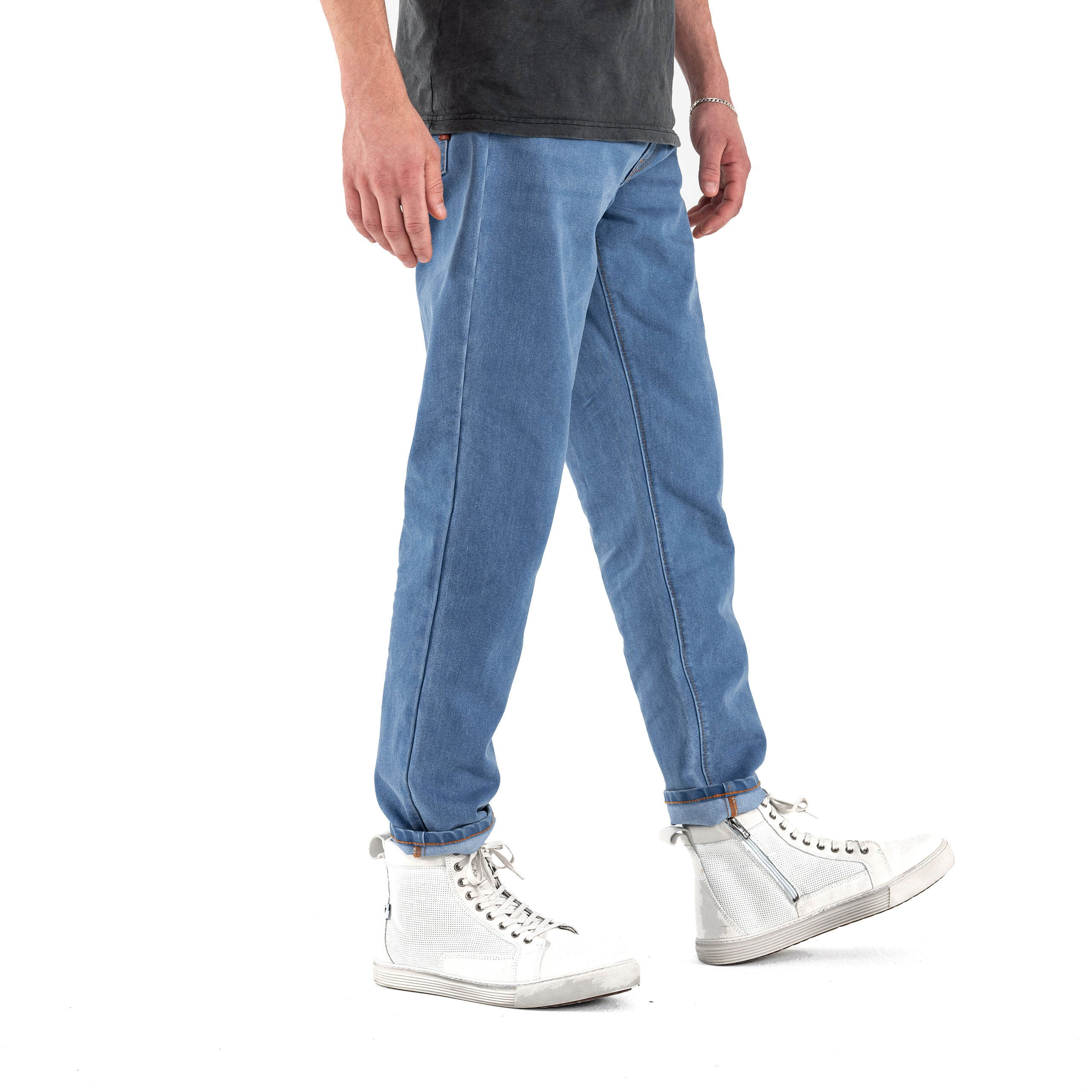 John Doe-Classic Tapered Jeanshose hellblau 31/32-0000496011025239