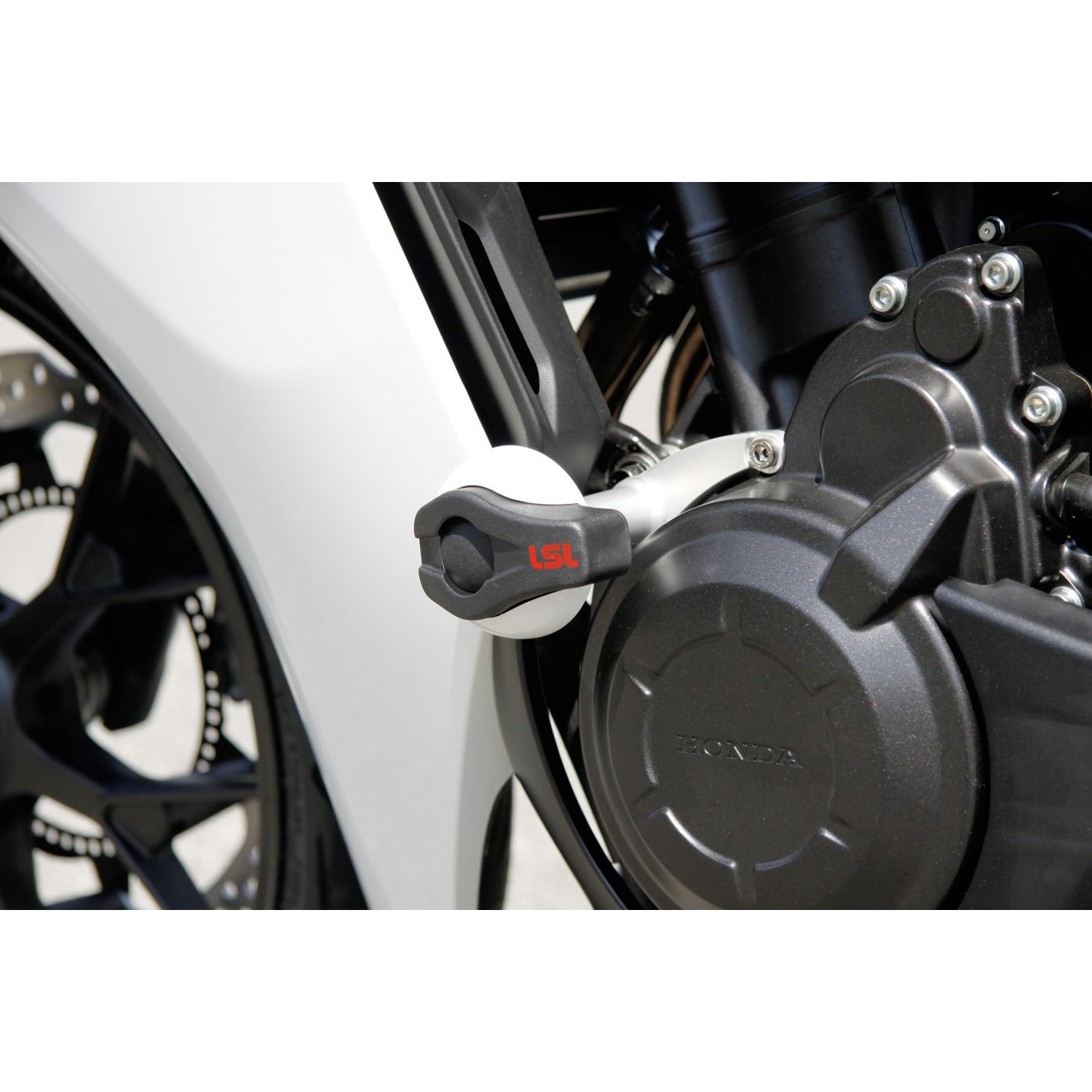 LSL Sturzpadanbausatz Crash Pad für Honda CB/CBR 500 PC45/58/44 - Motorradteile & Ersatzteile - Anbauteile
