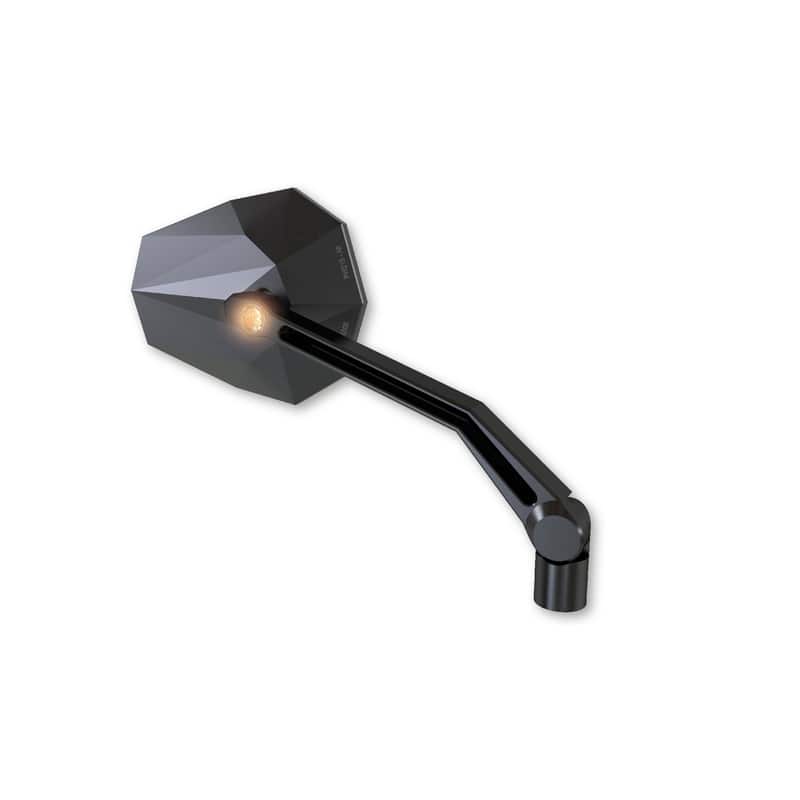 HIGHSIDER pro-Lenkerspiegelpaar mit Blinker M10x1,25R/L Stealth-X2-0001768113000000