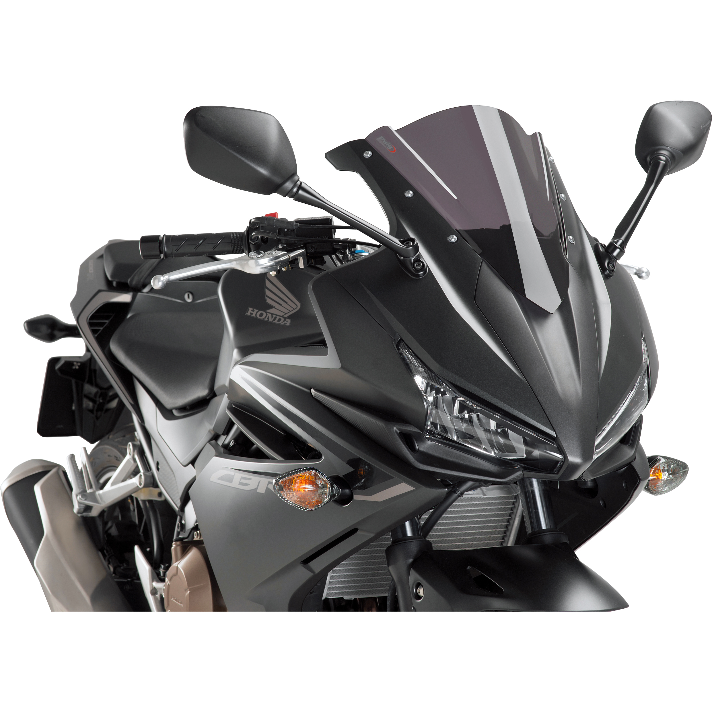 Puig Z-Racer Scheibe stark getönt für Honda CBR 500 R 2016-2018 - Motorradteile & Ersatzteile - Verkleidungen & Abdeckungen