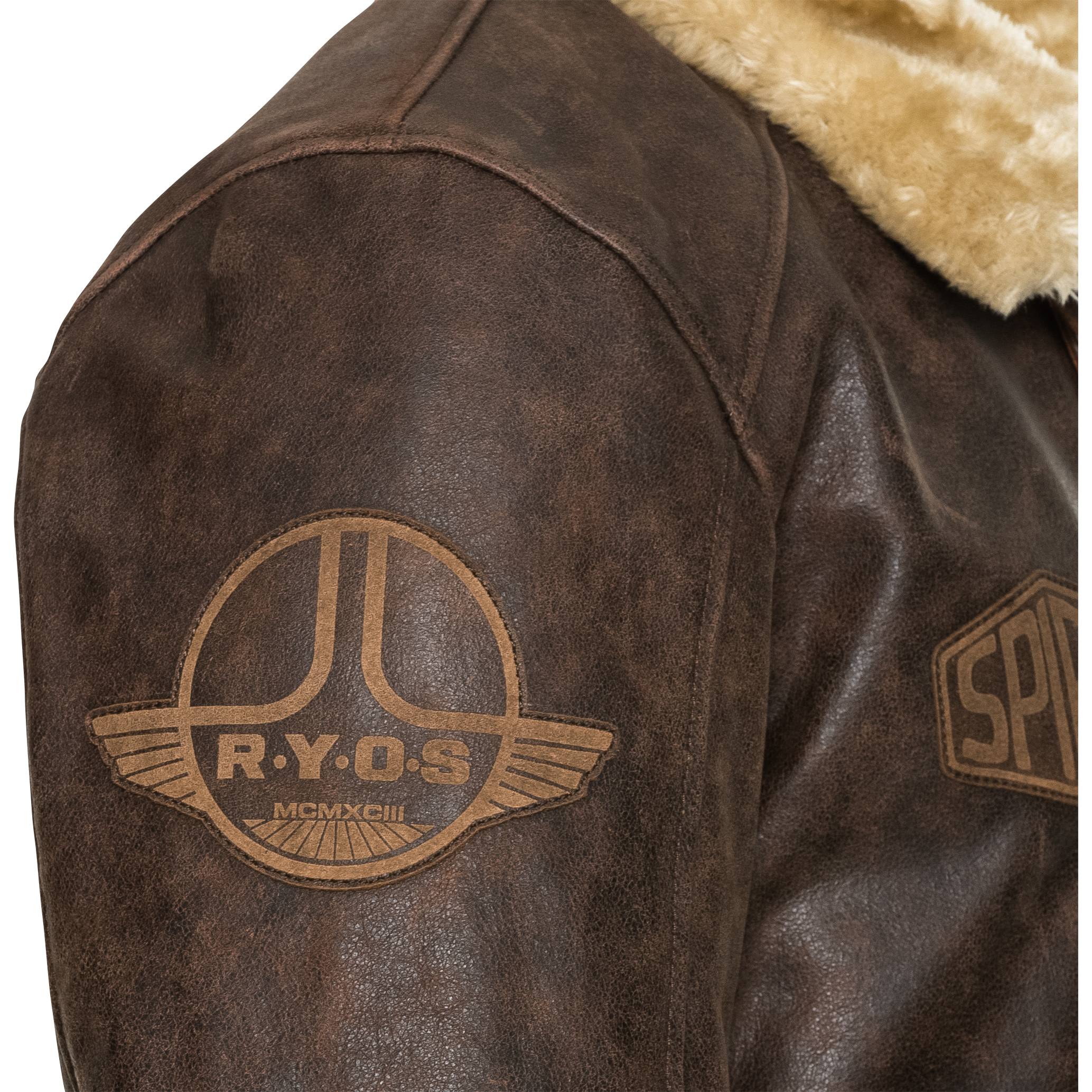 Spirit Motors-Antik Lederjacke 5.0 braun M-1005801999006009