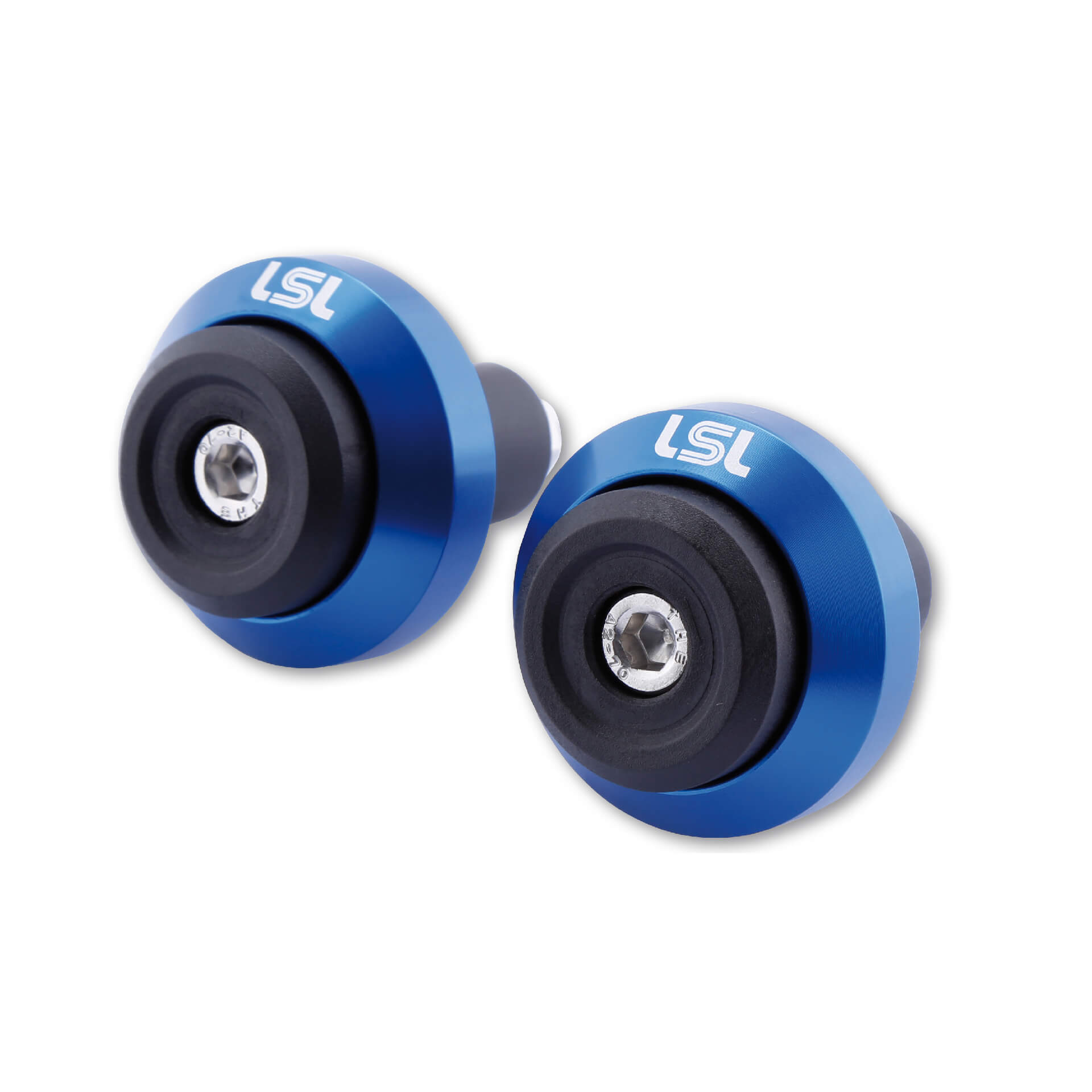 LSL Lenkergewichte für 14/18mm Innen-Ø Gonia blau - Motorradteile & Ersatzteile - Lenker, Griffe & Hebel