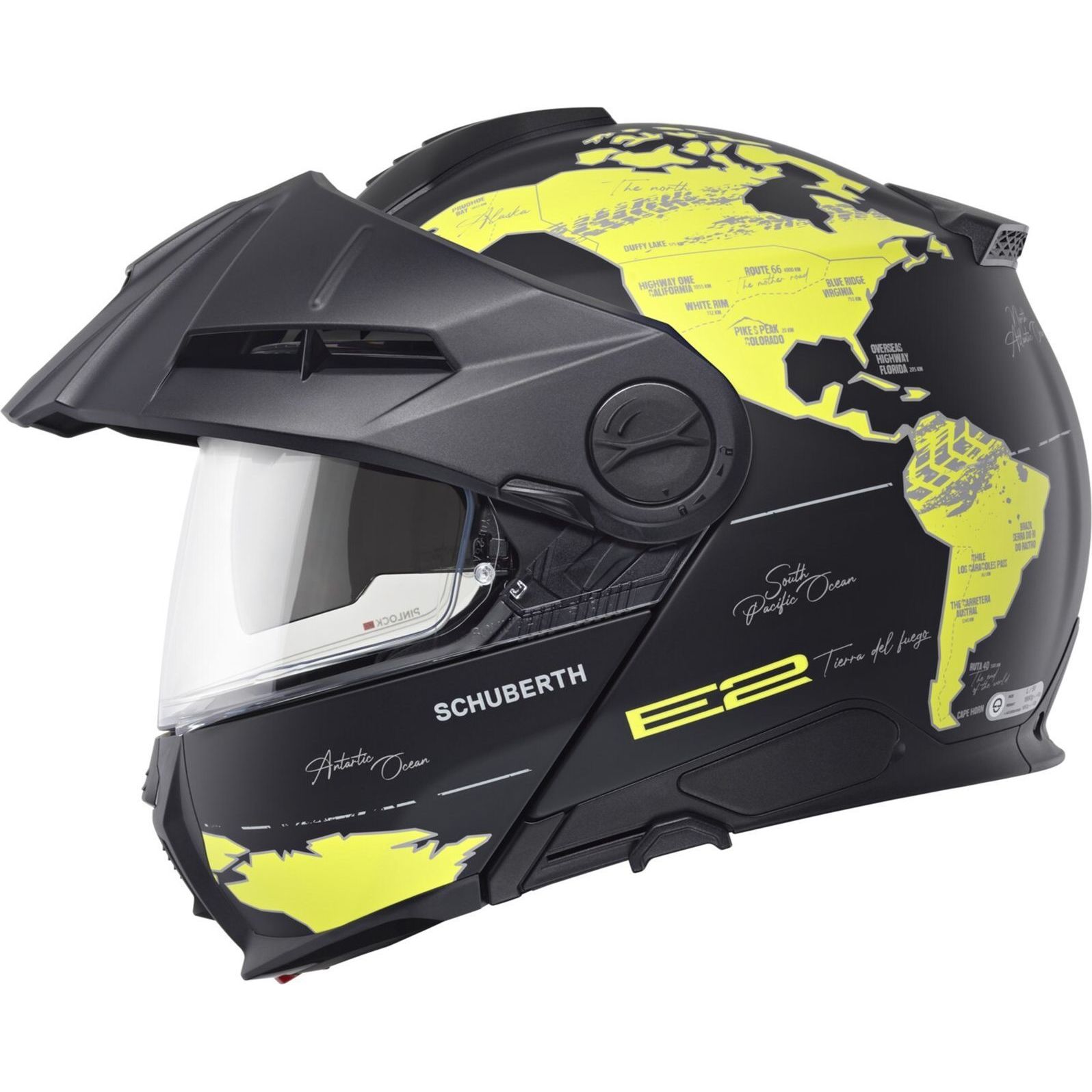 Schuberth-E2 Atlas Yellow-4701351999073