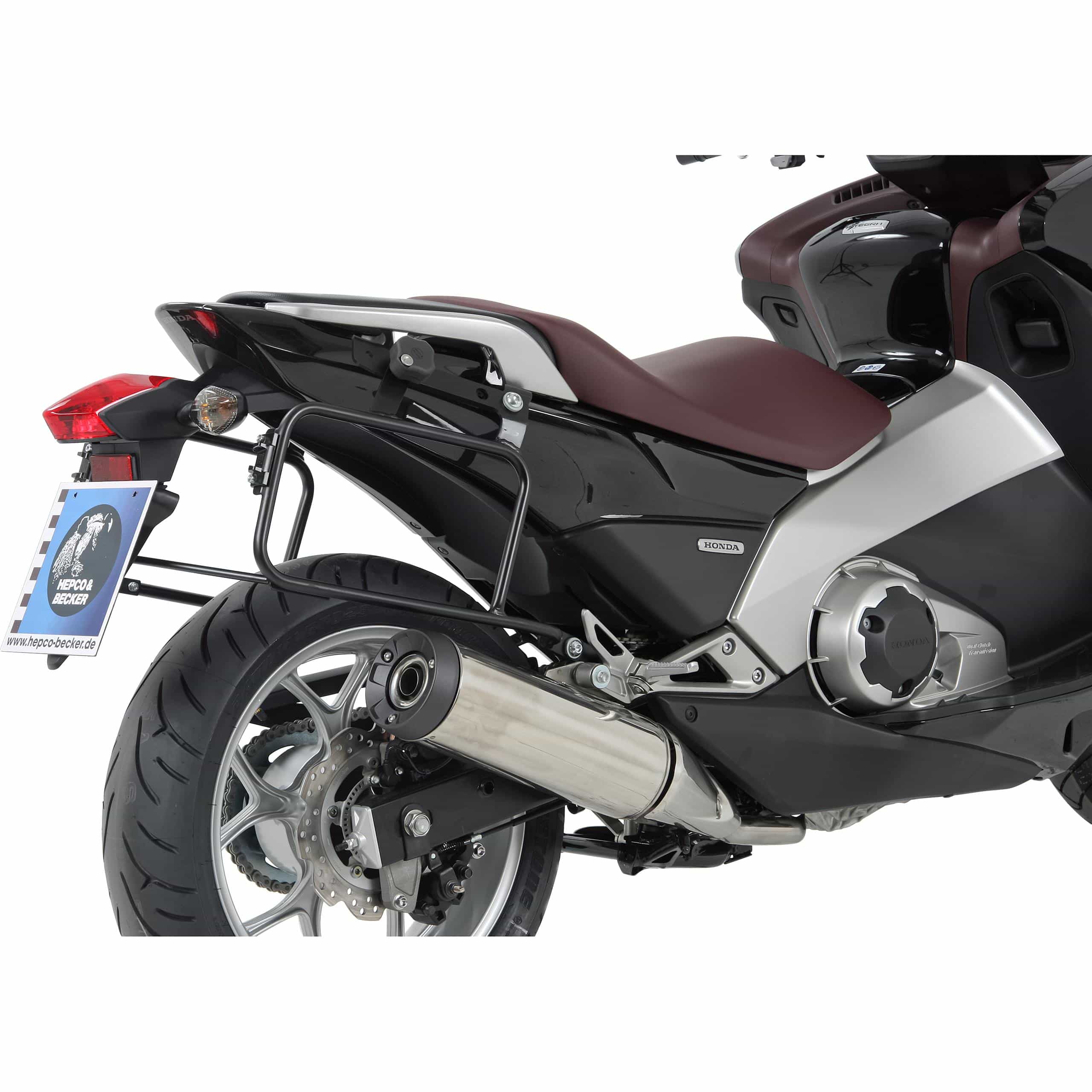 Hepco & Becker Lock-it Seitenkofferträger schwarz für Honda Integra 700 - Motorradzubehör - Motorradgepäck