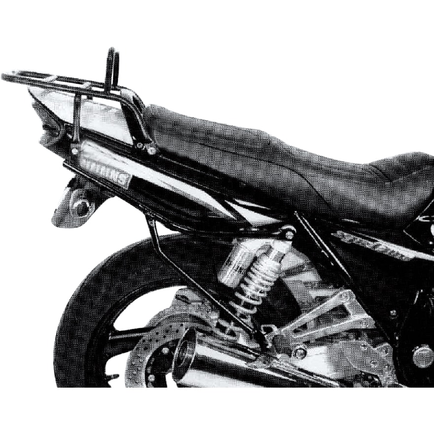 Hepco & Becker Rohrgepäckbrücke TC schwarz für Yamaha XJR 1300 1999-2003 - Motorradzubehör - Motorradgepäck