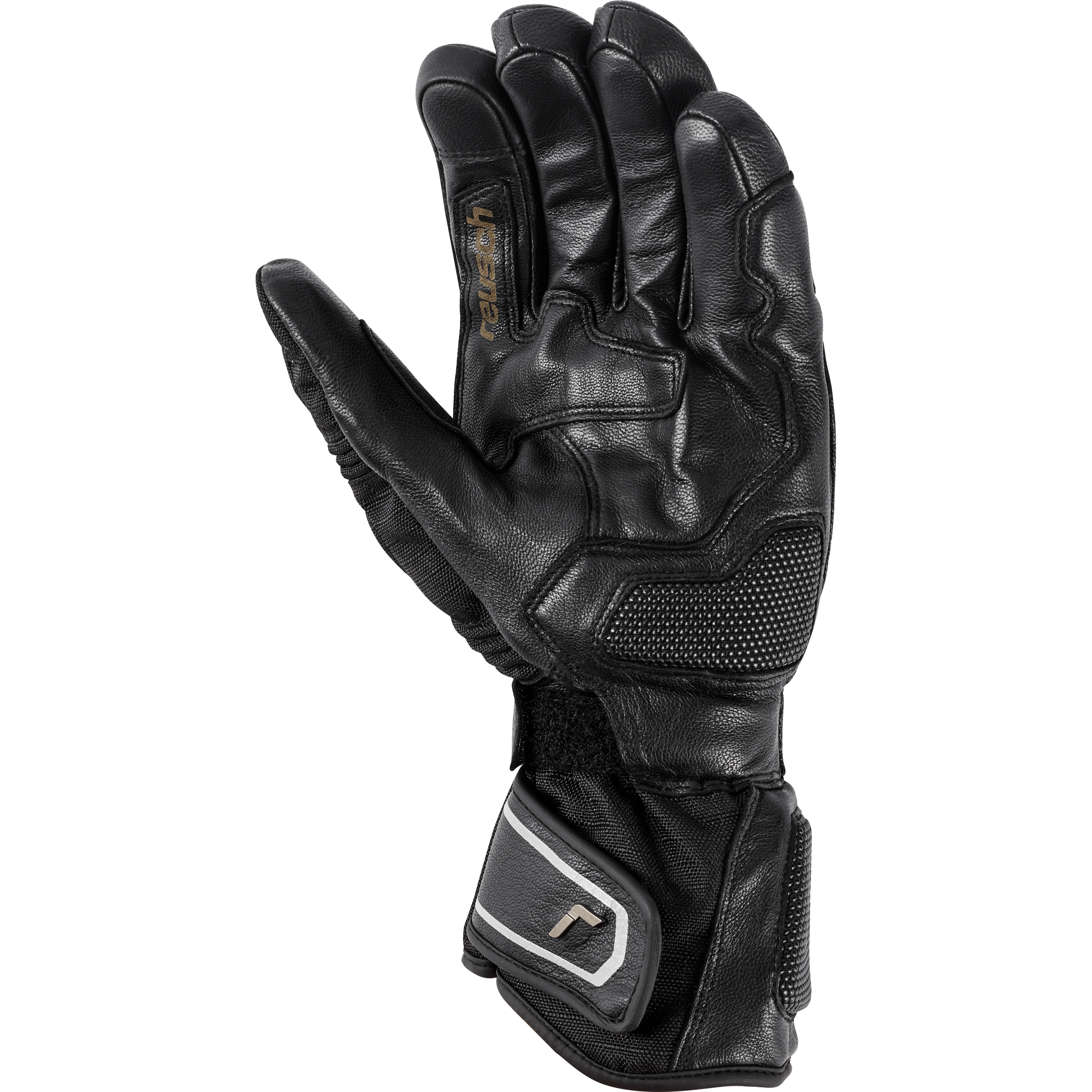Reusch-Driftice Gore-Tex Damen Leder/Textilhandschuh lang schwarz 7-3115141006001932