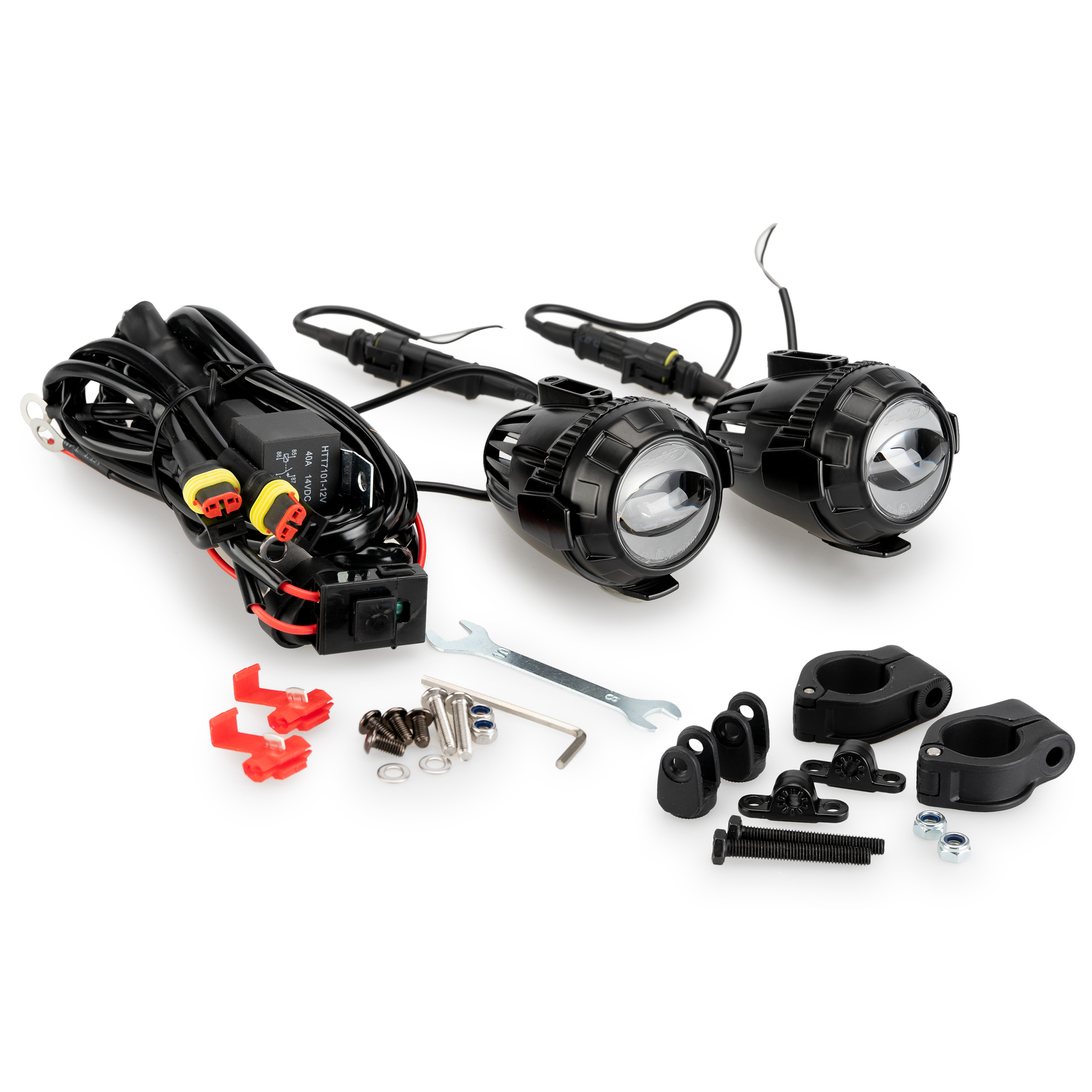 Puig Zusatz-Nebelscheinwerferpaar Beam 3.0 für Ø23-25mm - Motorradteile & Ersatzteile - Beleuchtung